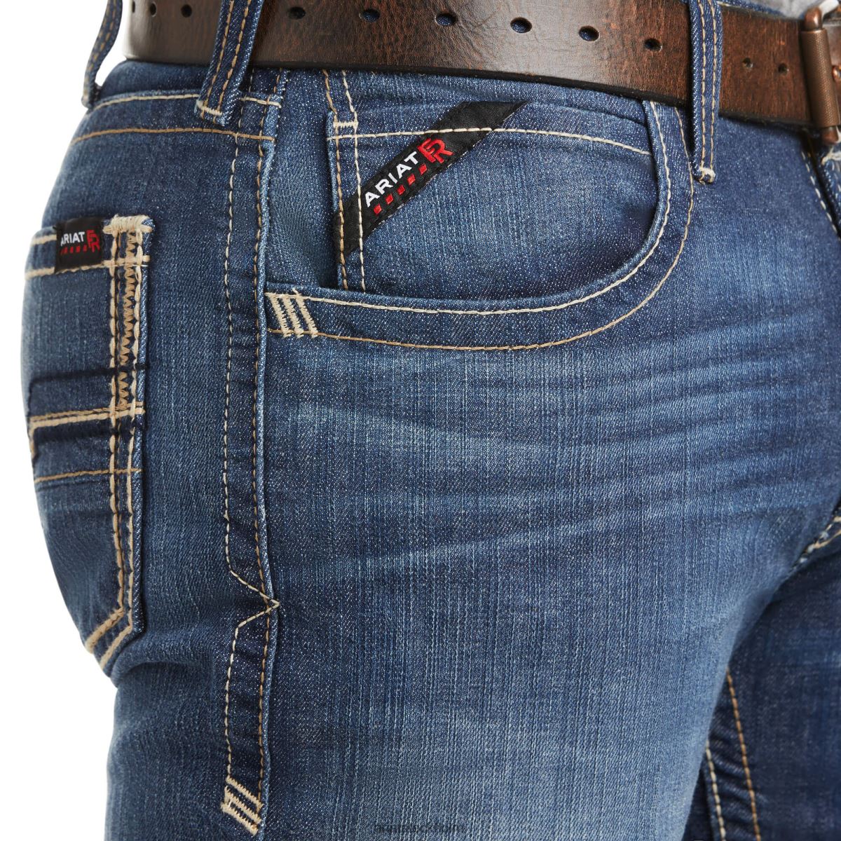 bottnar Ariat fr m5 rak durastretch truckee stapelbar jean med raka ben ryley män F04841704