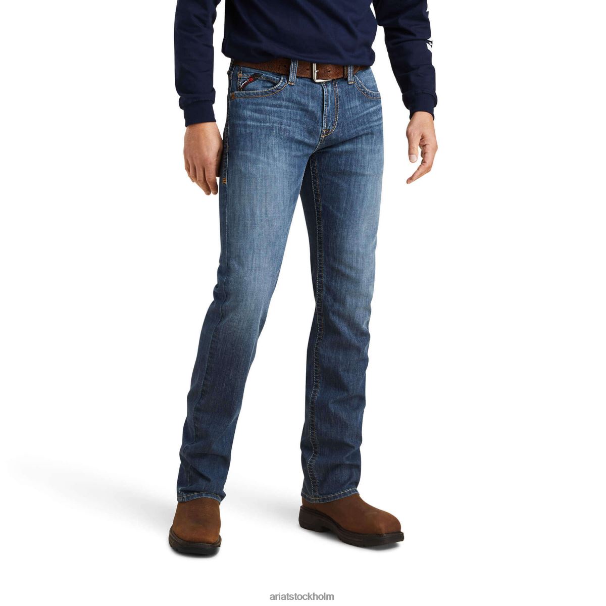 bottnar Ariat fr m7 slim duralight stretch basic raka jeans shaniko män F04841698