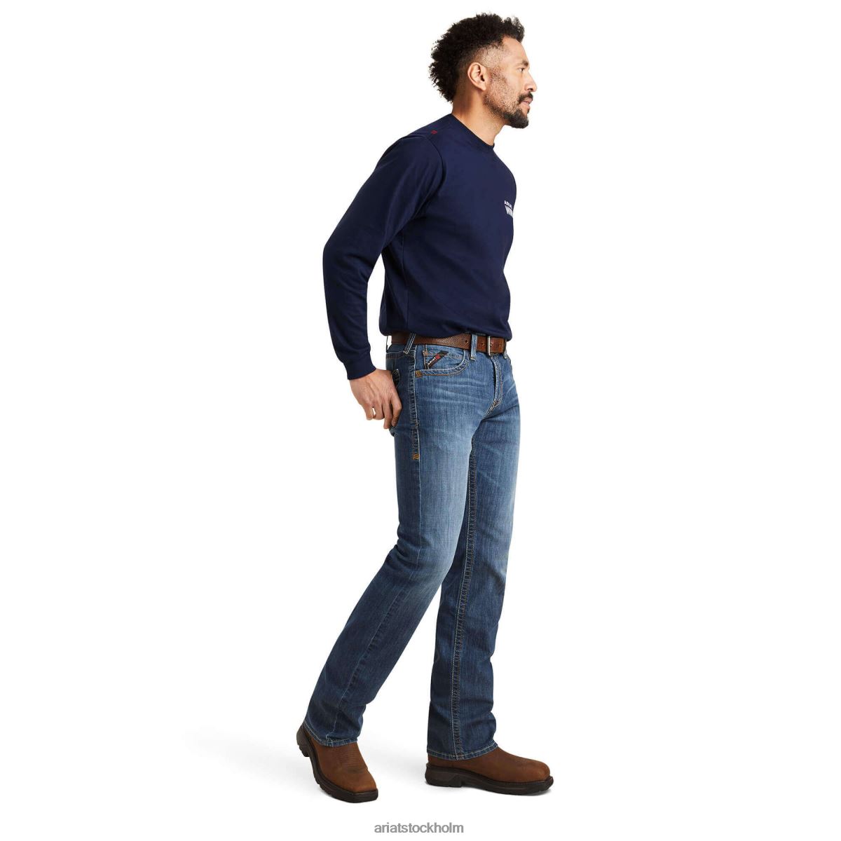 bottnar Ariat fr m7 slim duralight stretch basic raka jeans shaniko män F04841698