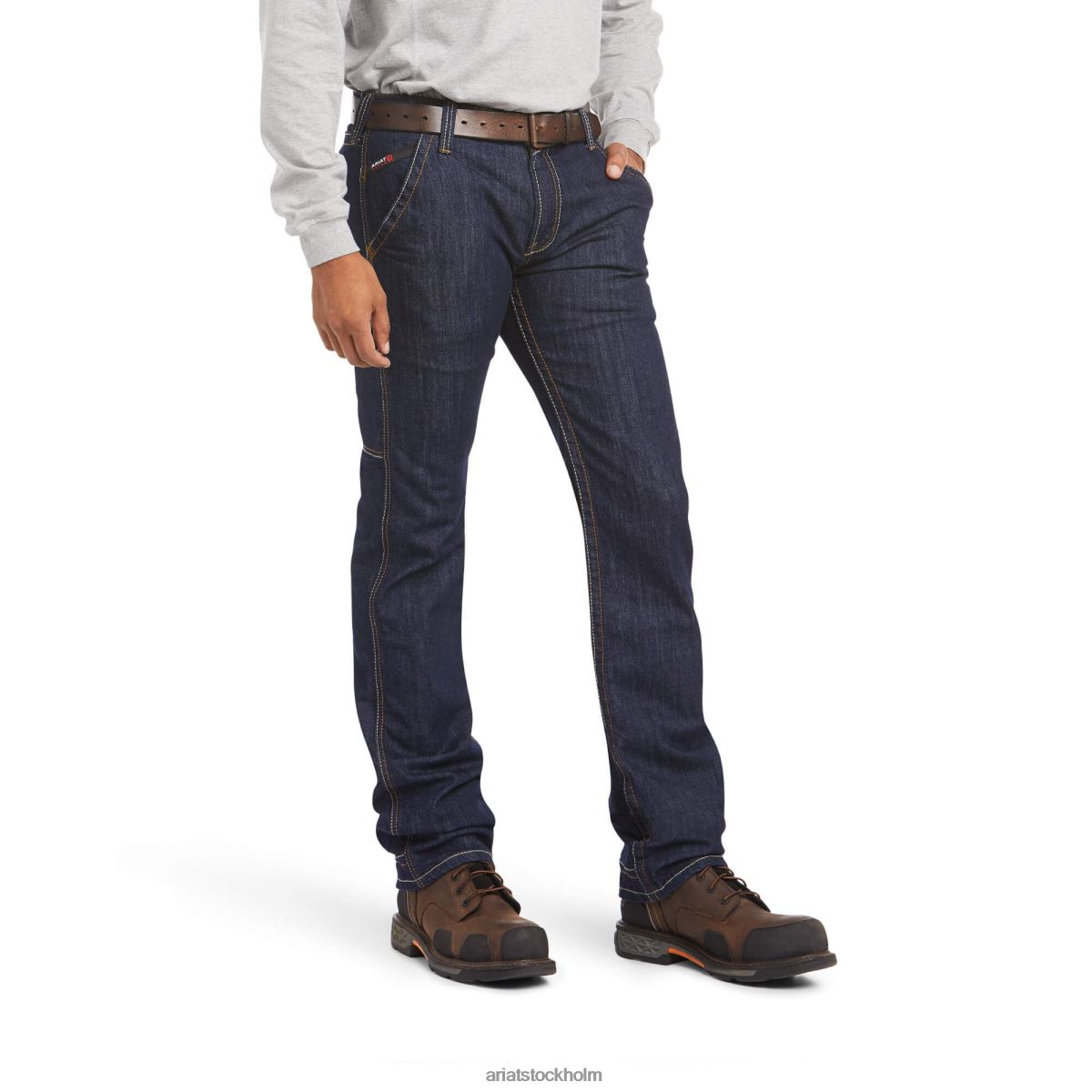 bottnar Ariat fr m7 slim durastretch arbetshäst stapelbar jean med raka ben Skölj män F04841700