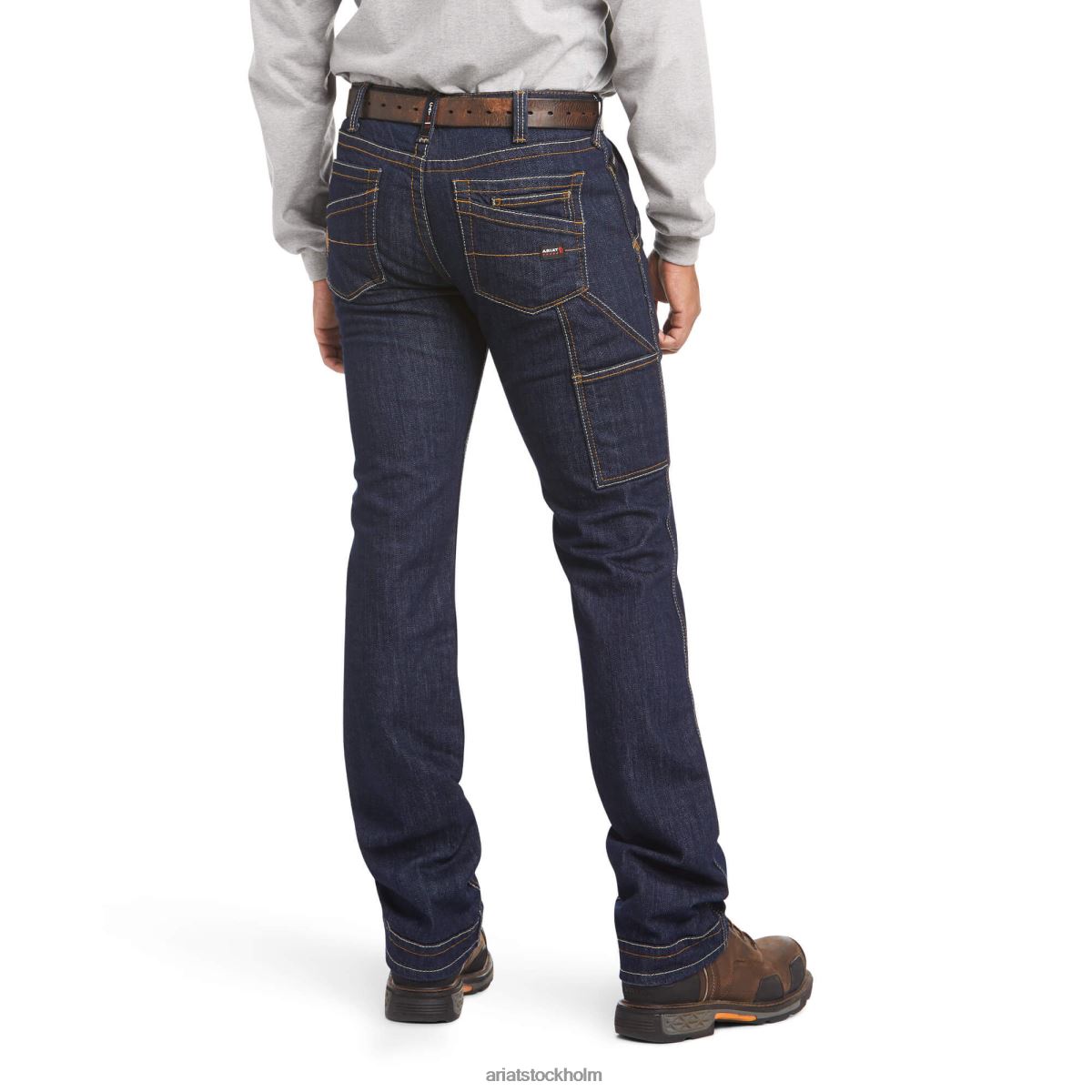 bottnar Ariat fr m7 slim durastretch arbetshäst stapelbar jean med raka ben Skölj män F04841700