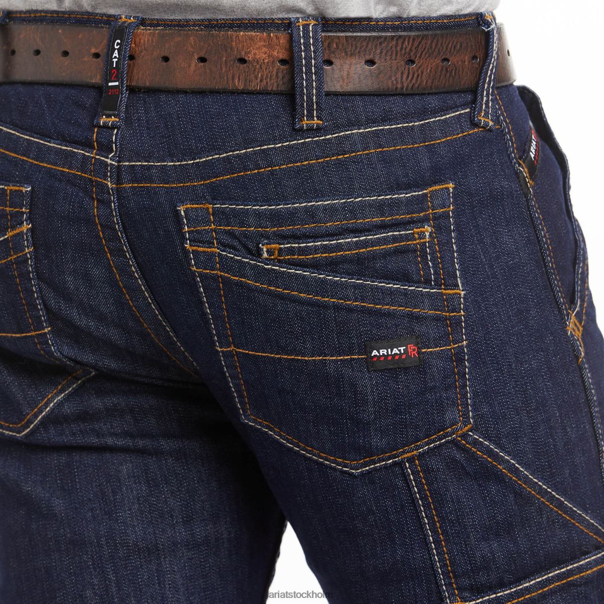 bottnar Ariat fr m7 slim durastretch arbetshäst stapelbar jean med raka ben Skölj män F04841700