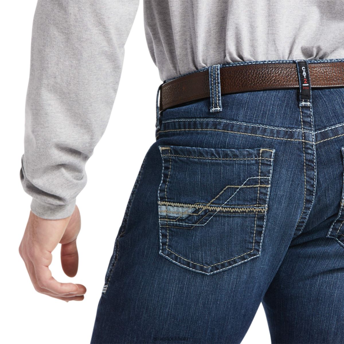 bottnar Ariat fr m7 slim stretch duralight shoreway stapelbar jean med raka ben kelby män F04841689