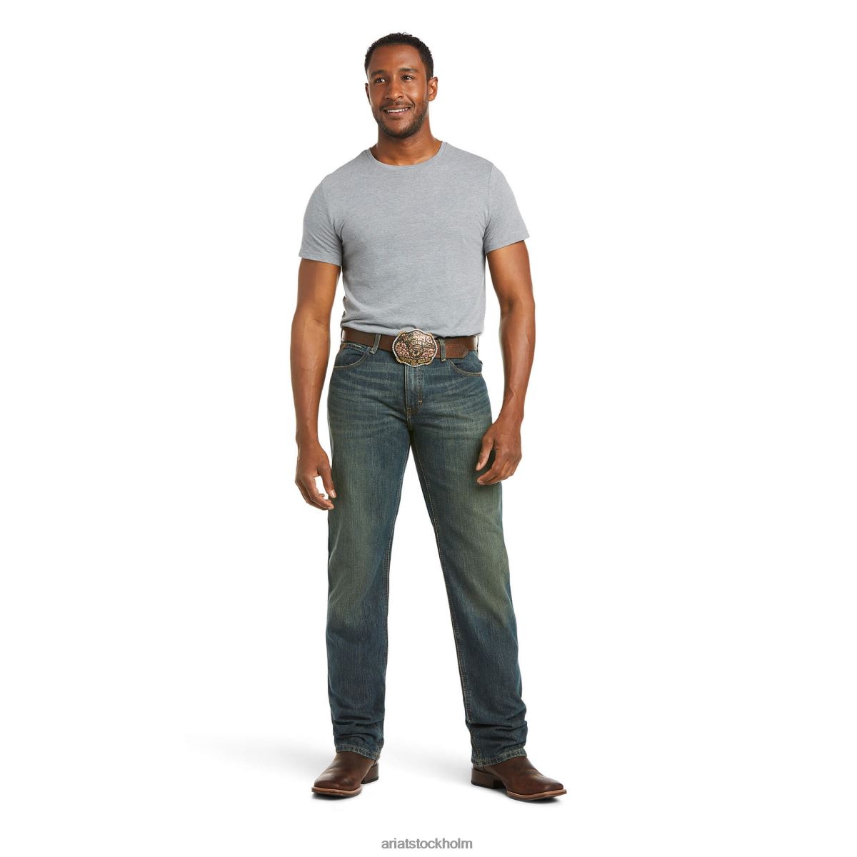 bottnar Ariat m2 avslappnad legacy boot cut jean skryt män F0484510