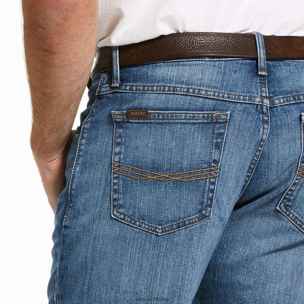 bottnar Ariat m2 avslappnad stretch jean med äldre kängor brandon män F0484478