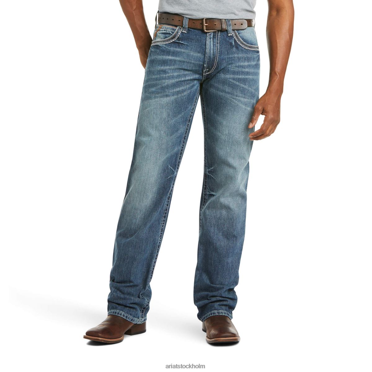 bottnar Ariat m4 låg resp coltrane boot cut jean durango män F0484483