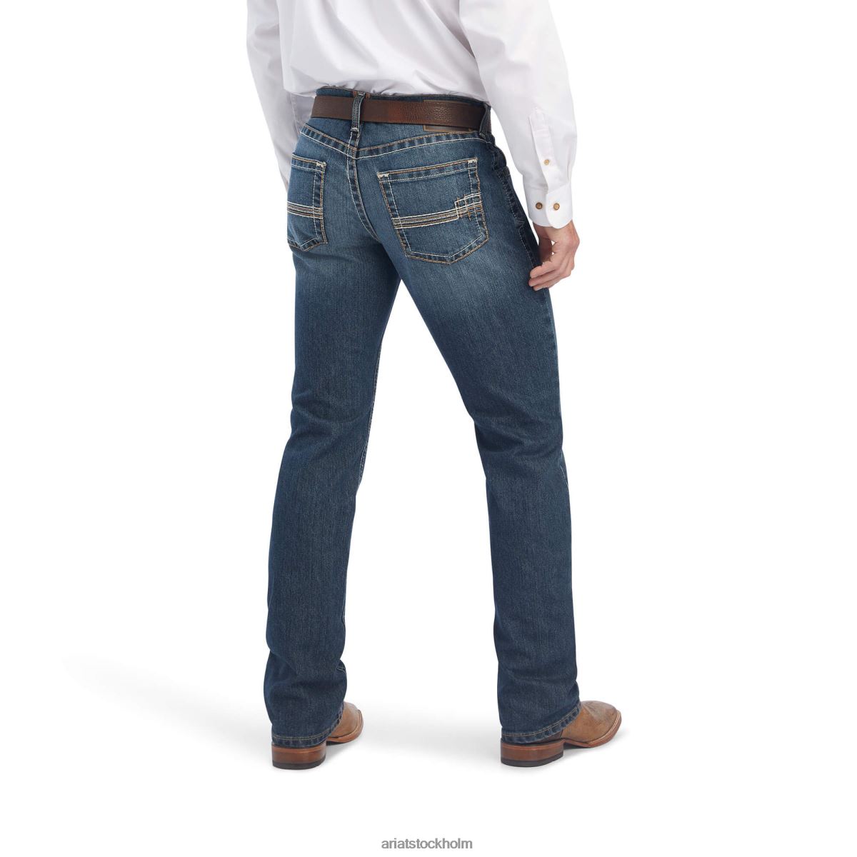 bottnar Ariat m5 raka durazno raka jeans duval män F0484501