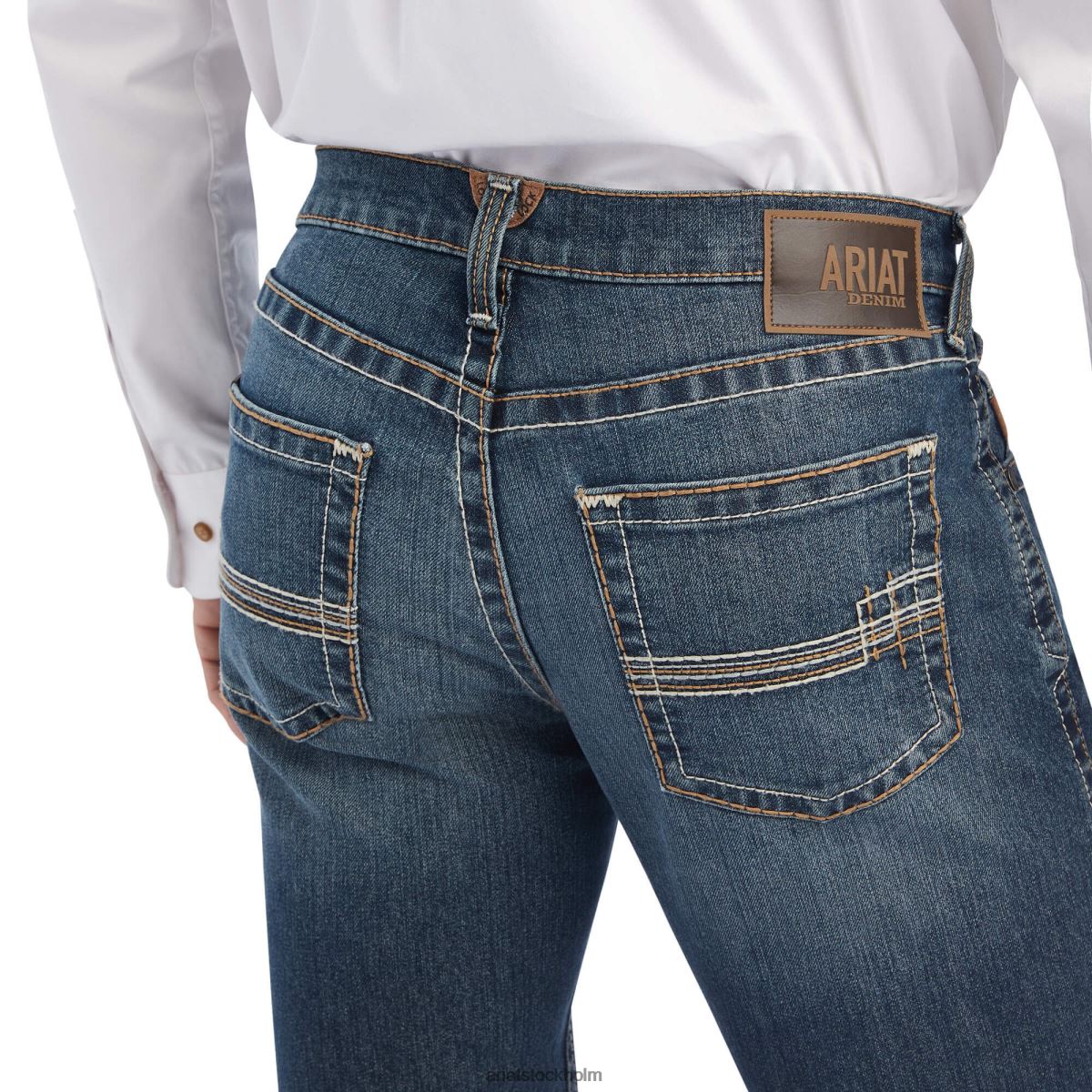 bottnar Ariat m5 raka durazno raka jeans duval män F0484501