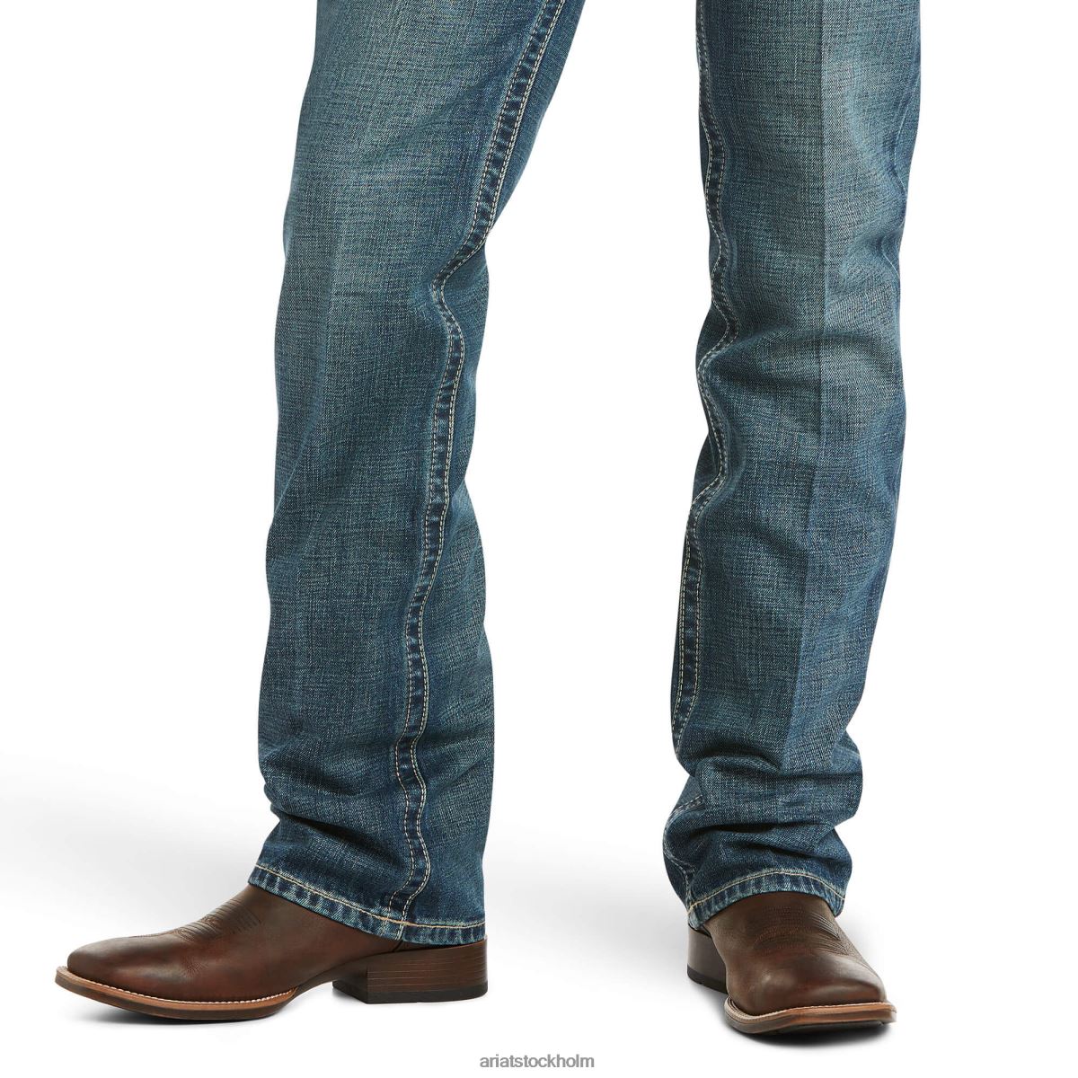 bottnar Ariat m5 slim boundary, stapelbar jean med raka ben gulch män F0484525