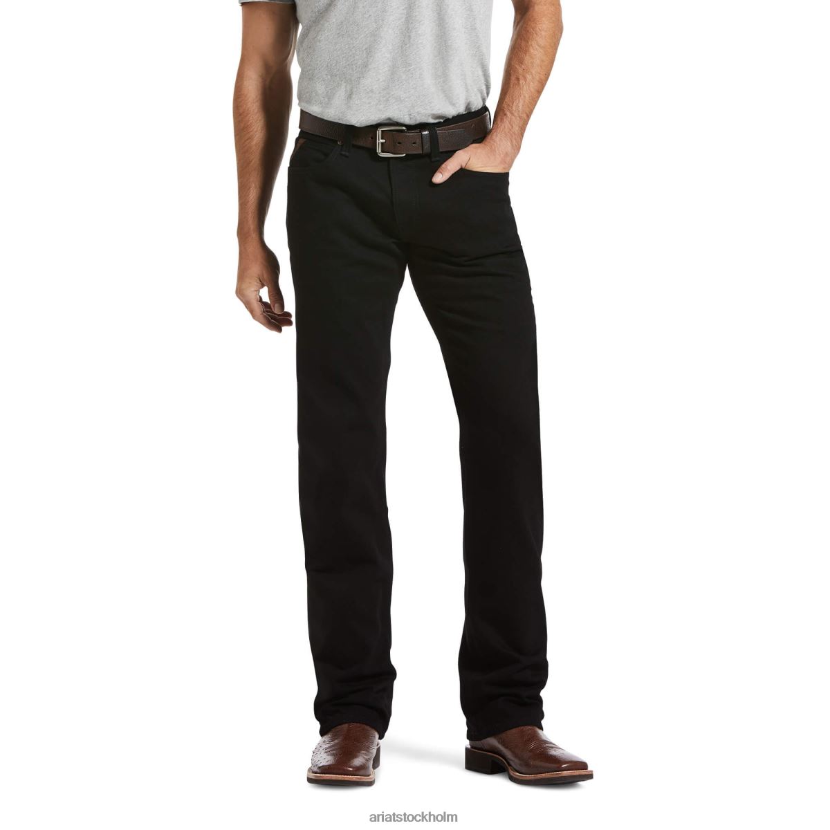 bottnar Ariat m5 slim stretch legacy jeans med raka ben travis män F0484495