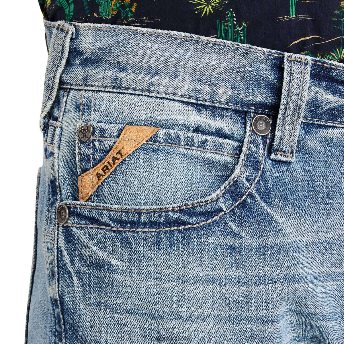 bottnar Ariat m7 slim 3d courtland straight jean shasta män F0484479