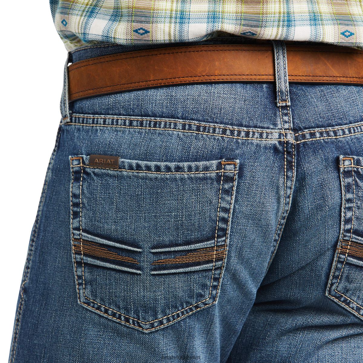 bottnar Ariat m7 slim merrick stapelbart rakt ben branson män F0484515