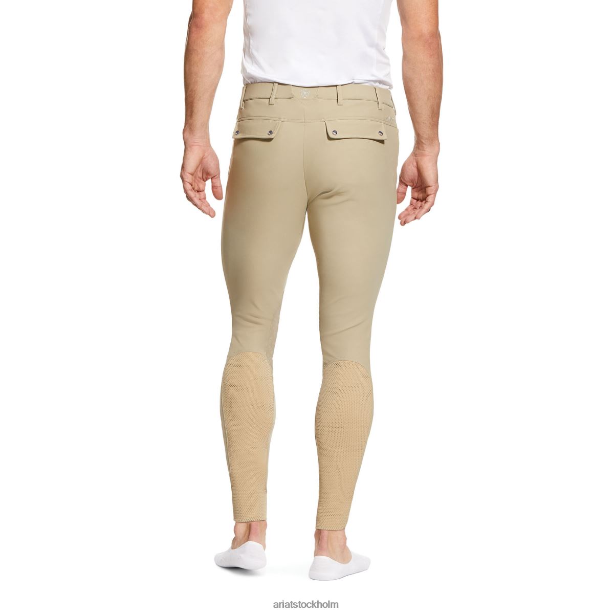 bottnar Ariat tri faktor grepp knä patch ridbyxa solbränna män F04841662