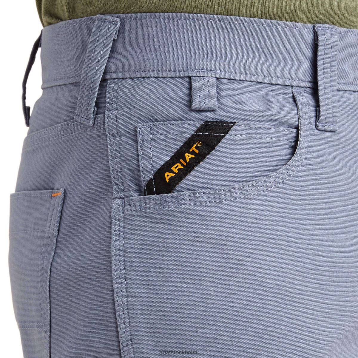 bottnar Ariat armeringsjärn durastretch gjort tuff kort flintsten män F04841767