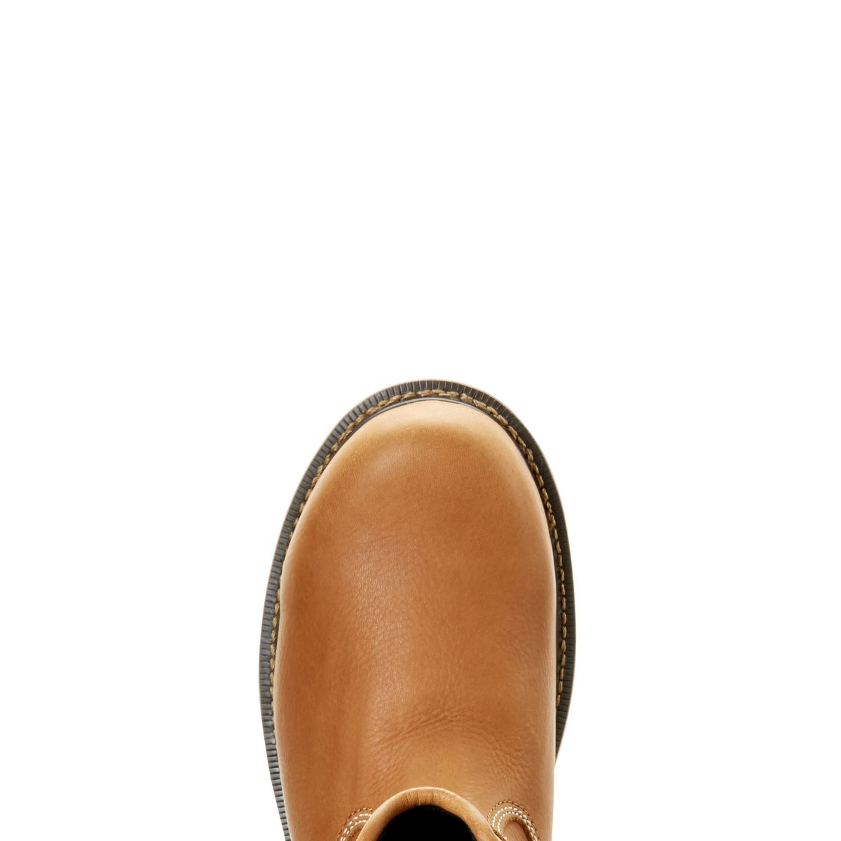 Skodon Ariat armeringsjärn wedge pull-on vattentät komposit tå arbetsstövel gyllene grizzly män F0484302