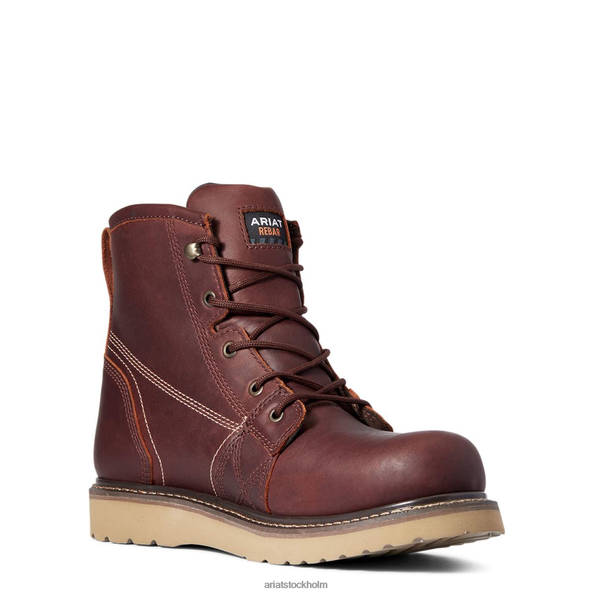 Skodon Ariat armeringskil 6\" vattentät arbetsstövel rostig koppar män F0484346