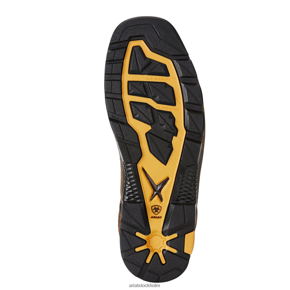 Skodon Ariat intrepid 8\" vattentät komposittå arbetsstövel rågbrun män F0484280