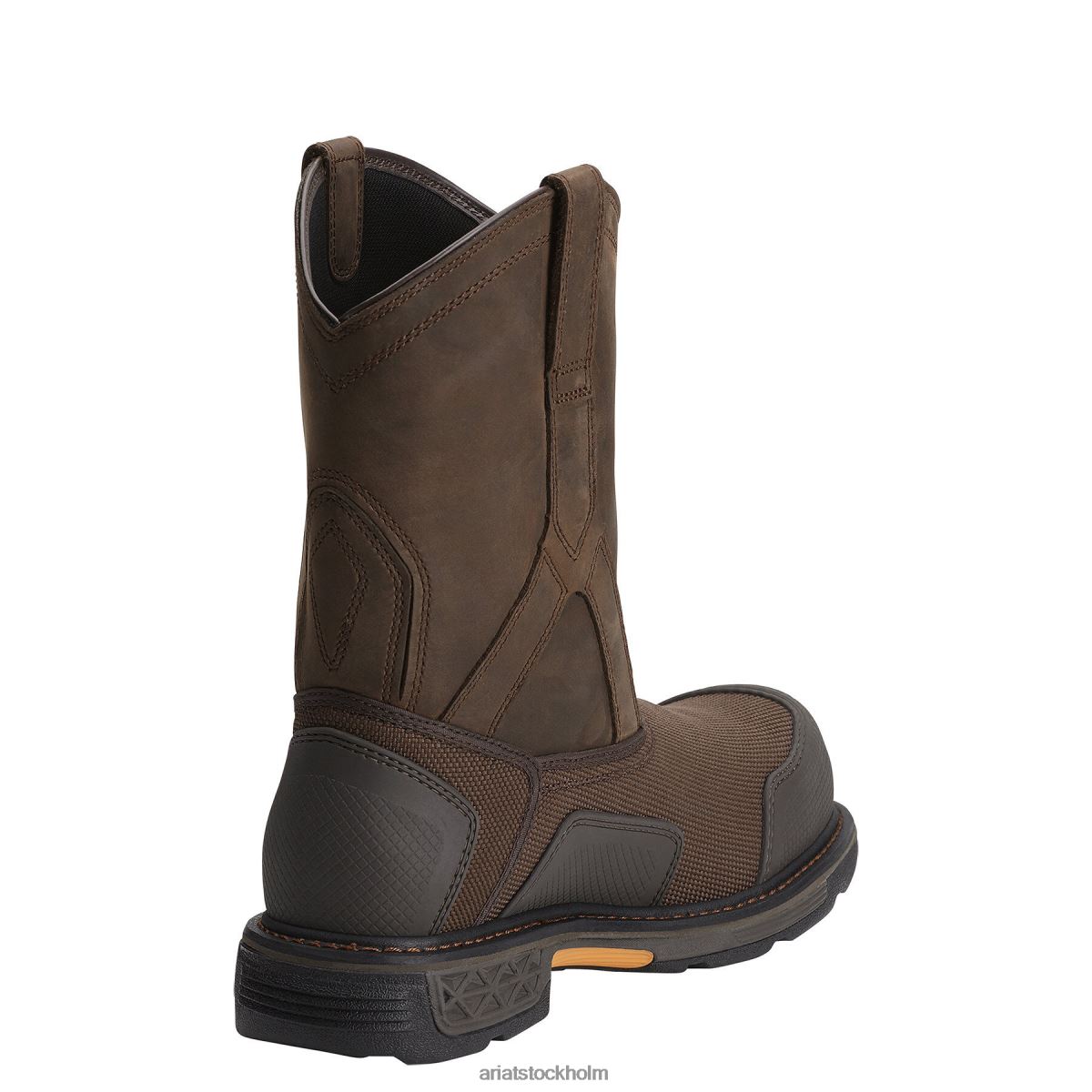 Skodon Ariat overdrive xtr vattentät komposittå arbetsstövel brunt vävt män F0484272