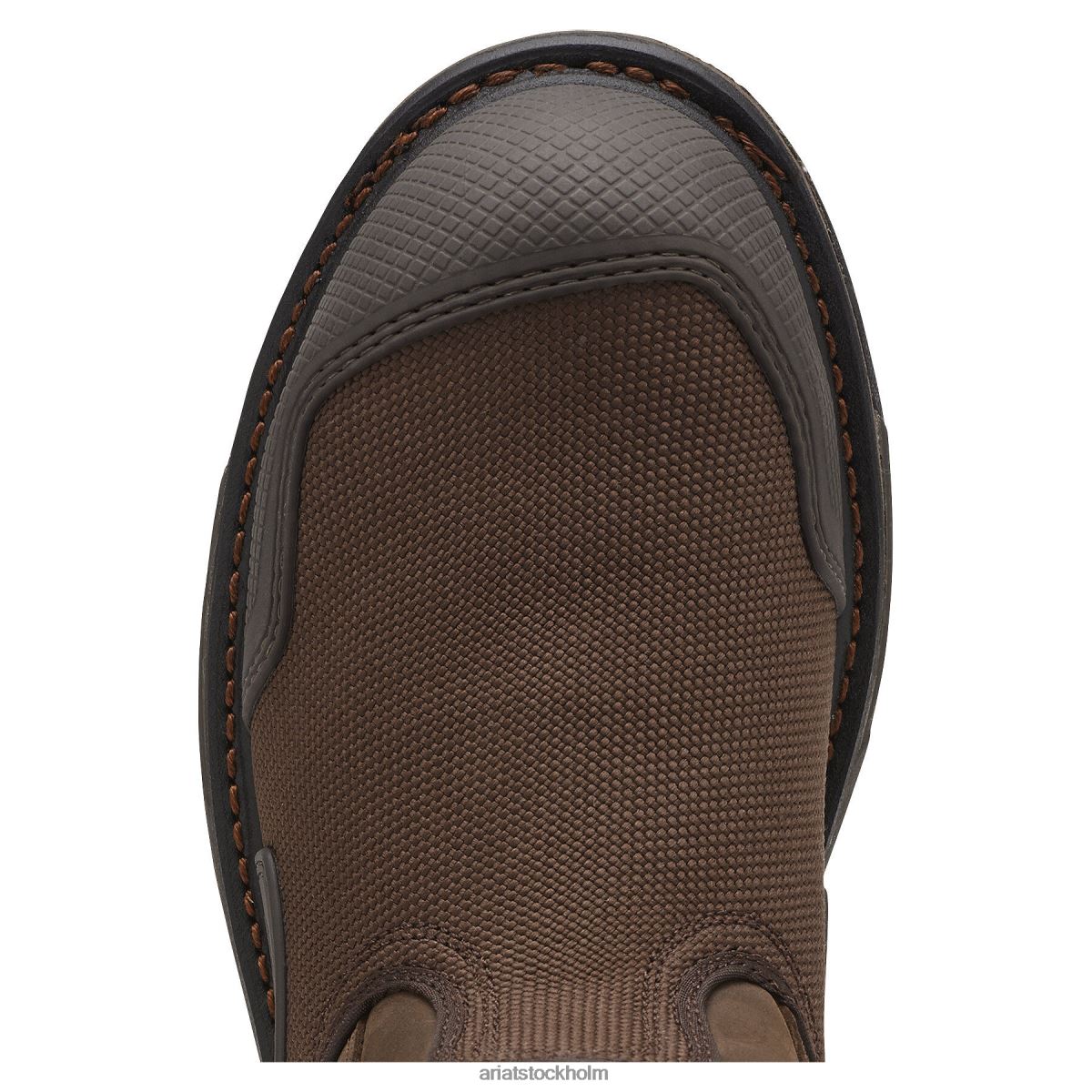 Skodon Ariat overdrive xtr vattentät komposittå arbetsstövel brunt vävt män F0484272