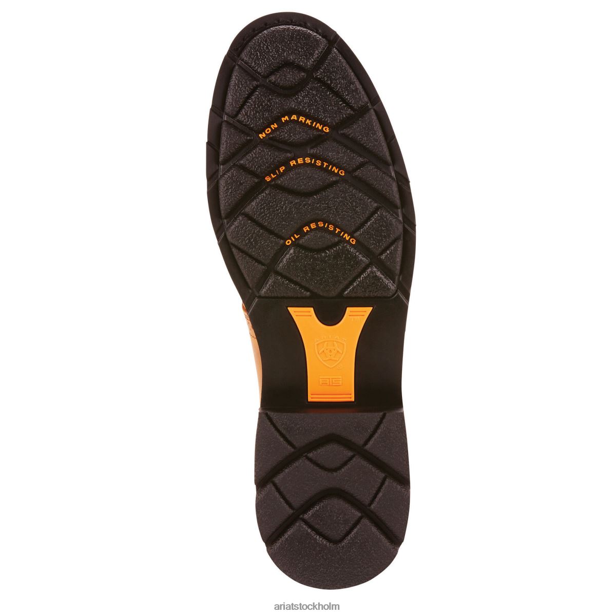 Skodon Ariat sierra sadel arbetsstövel åldrad bark män F0484238