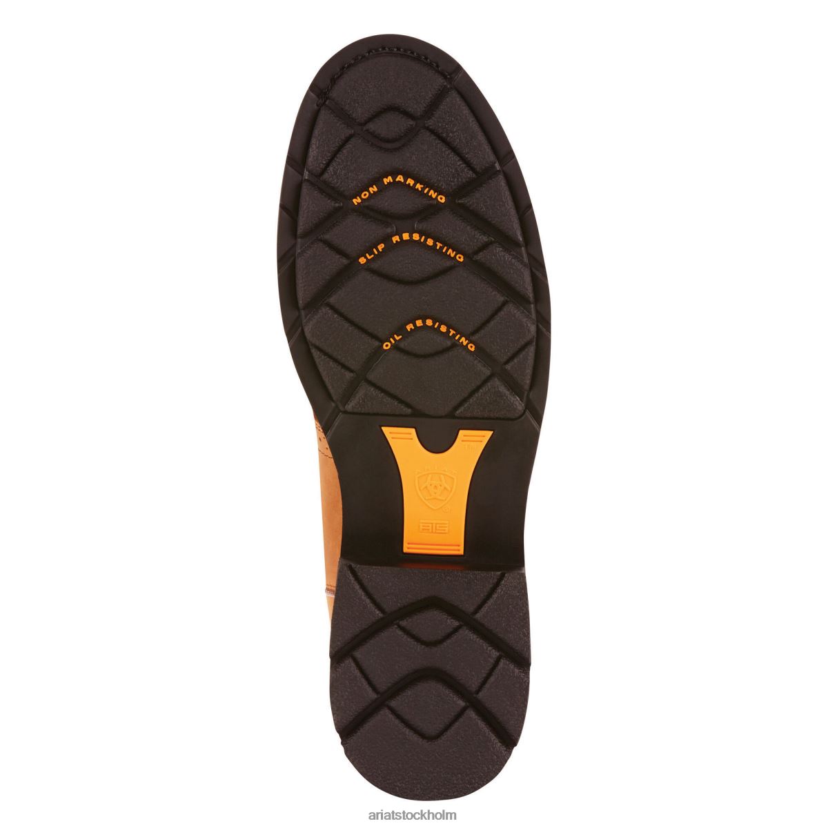 Skodon Ariat sierra sadelstål arbetsstövel åldrad bark män F0484350