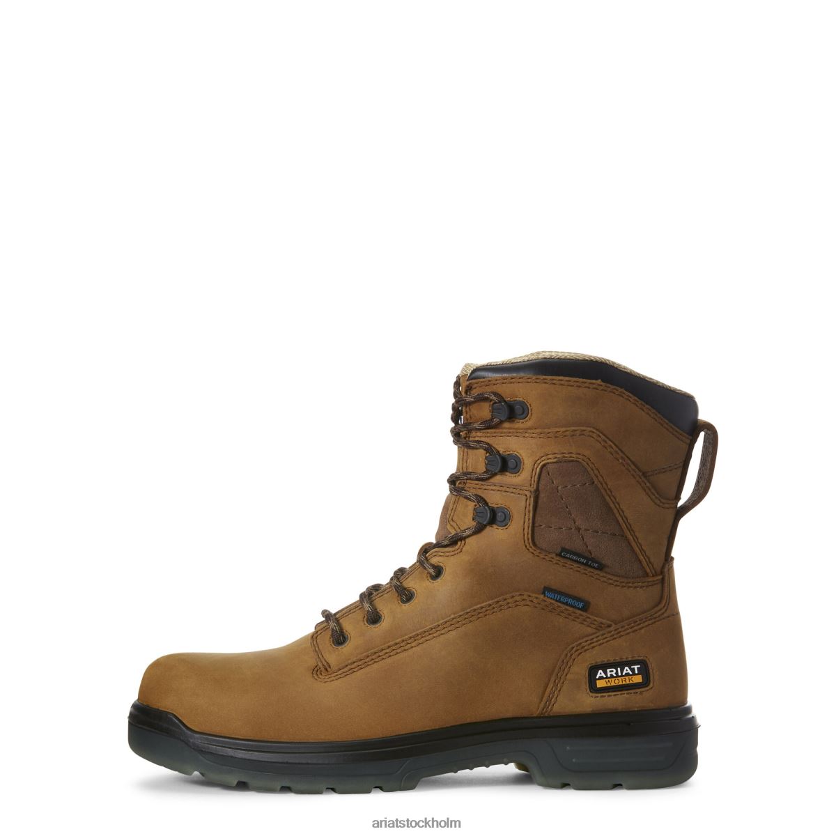 Skodon Ariat turbo 8\" vattentät arbetsstövel i koltå åldrad bark män F0484281