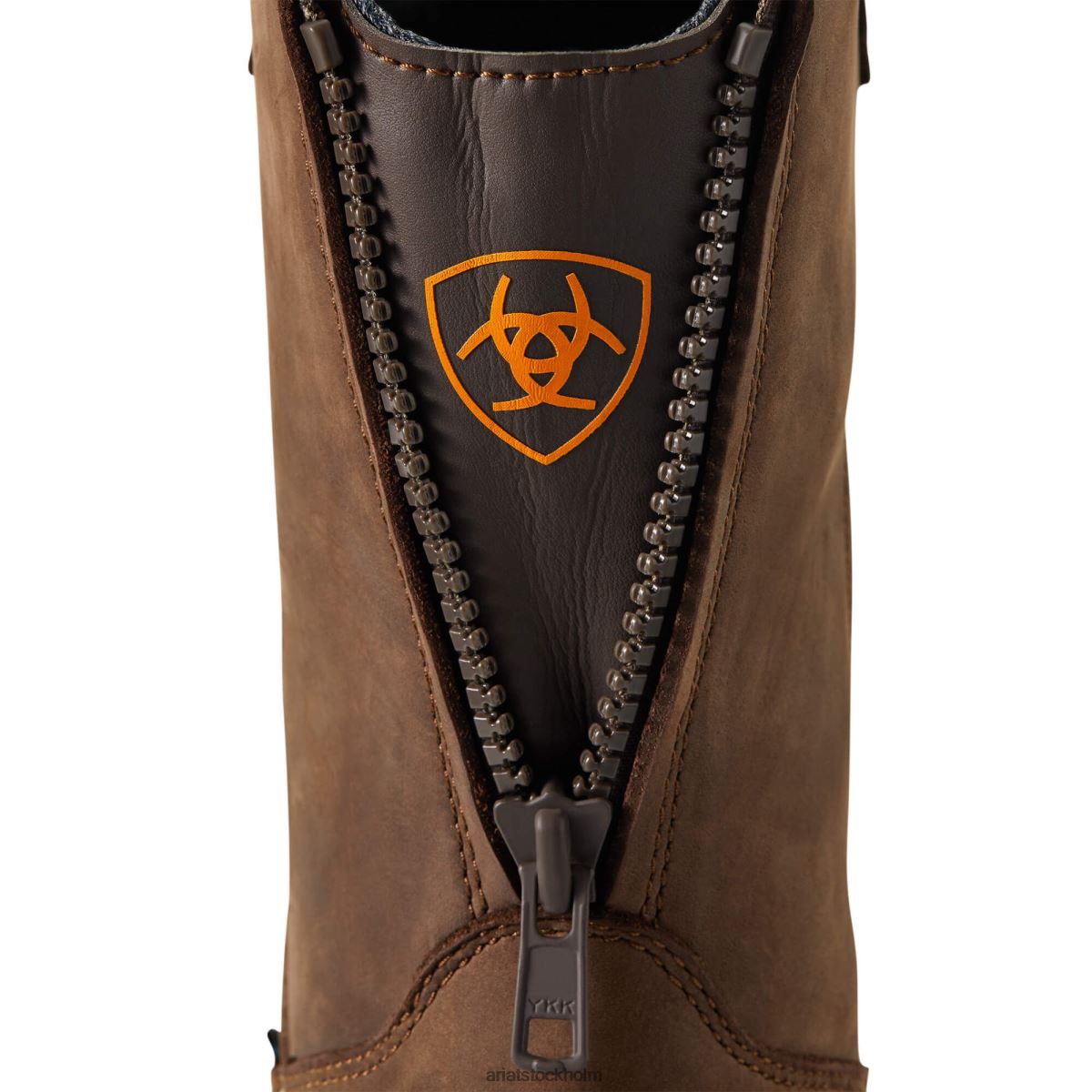 Skodon Ariat turbo moc toe vattentät arbetsstövel mocka män F0484333