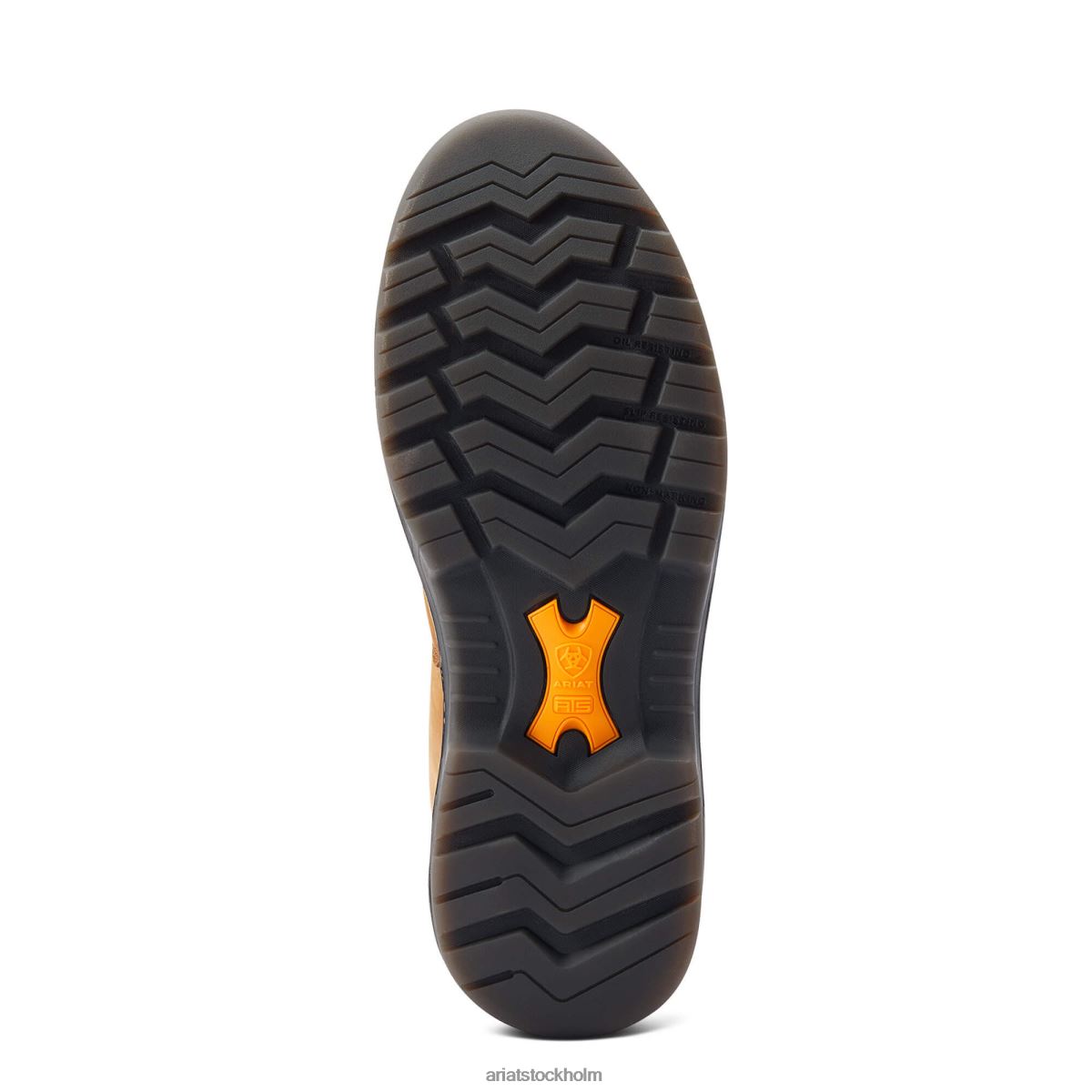 Skodon Ariat turbo outlaw 8\" csa metguard vattentät arbetsstövel i koltå korn brun män F0484381