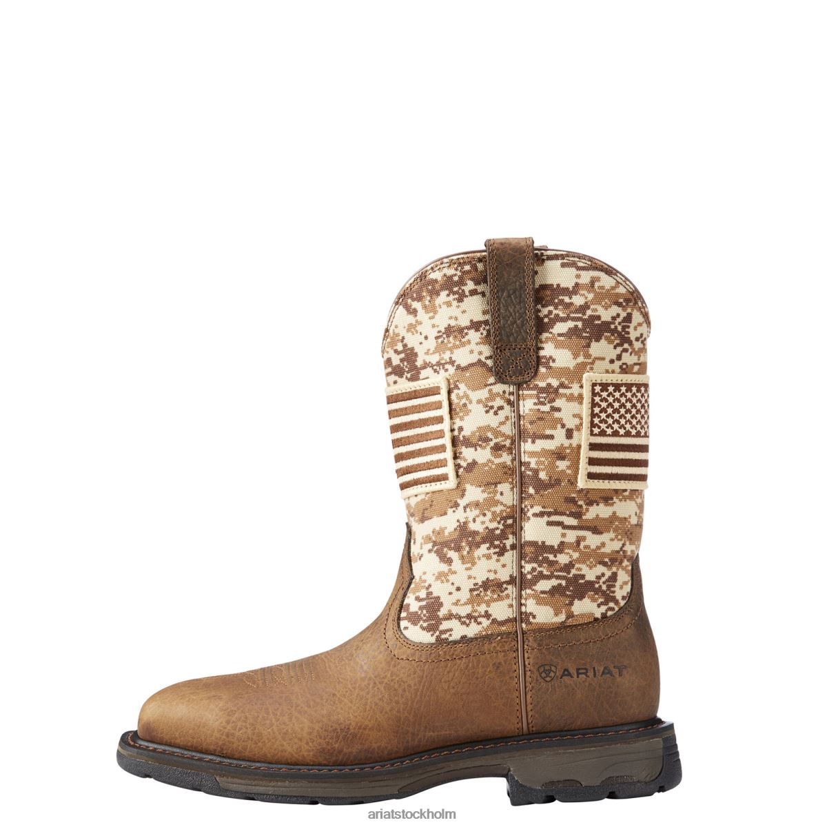 Skodon Ariat workhog patriot arbetsstövel jorden män F0484178