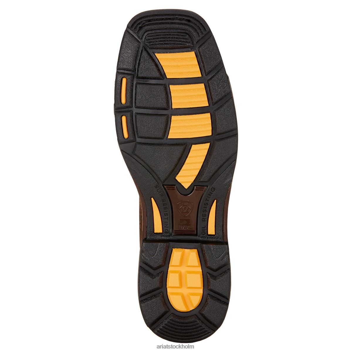 Skodon Ariat workhog vattentät arbetsstövel brunbrun män F0484237