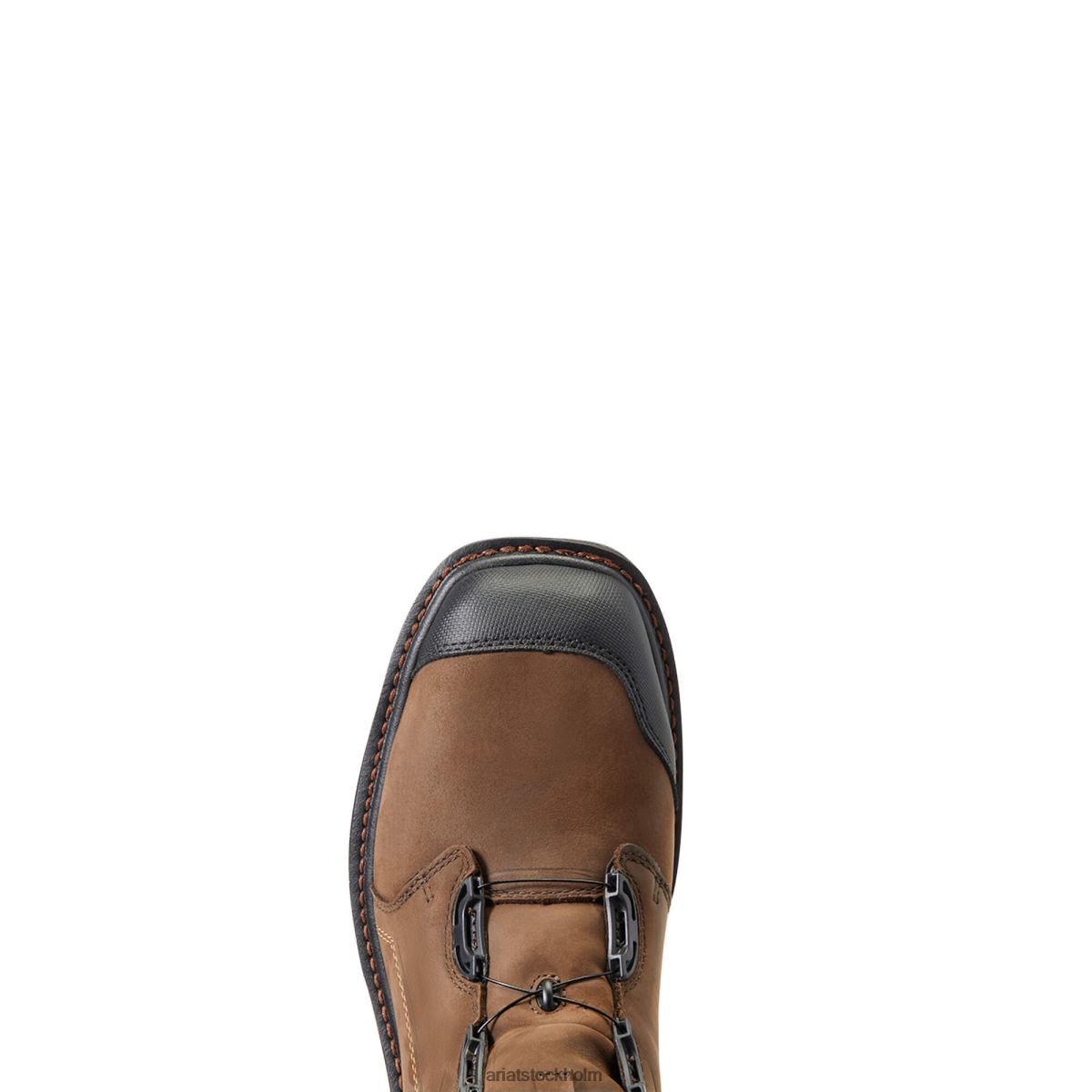 Skodon Ariat workhog xt 8\" boa vattentät arbetsstövel i koltå chokladbrun män F0484220