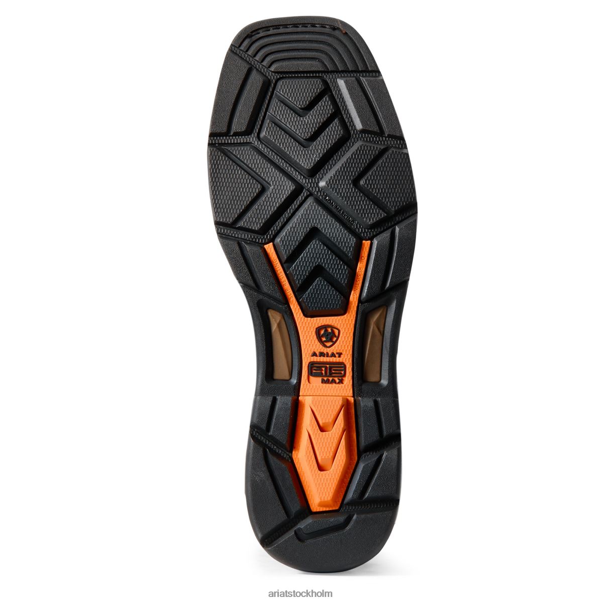 Skodon Ariat workhog xt 8\" sidodragkedja vattentät arbetsstövel i koltå brunbrun män F0484308