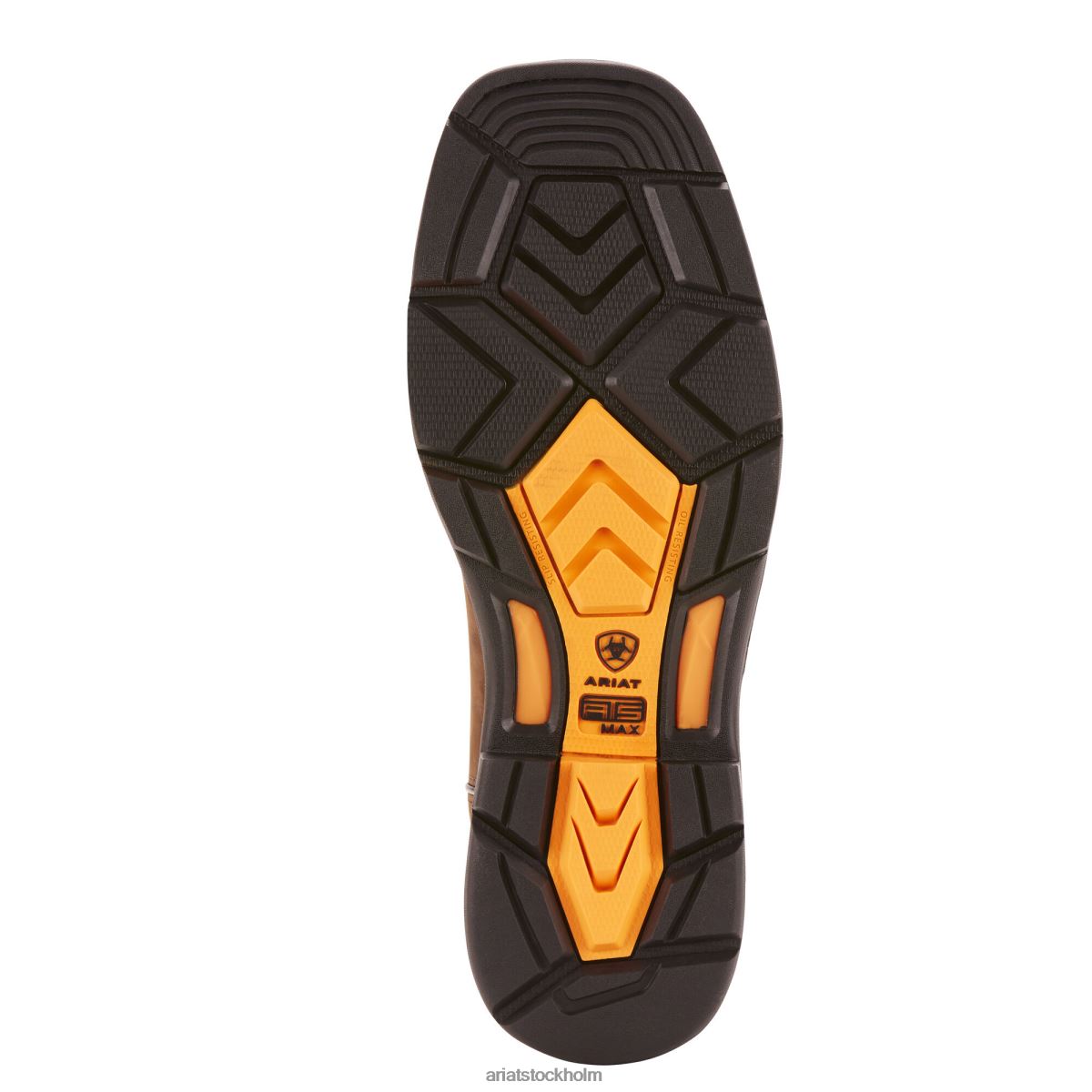 Skodon Ariat workhog xt vattentät koltå arbetsstövel oljig distressed brun män F0484332