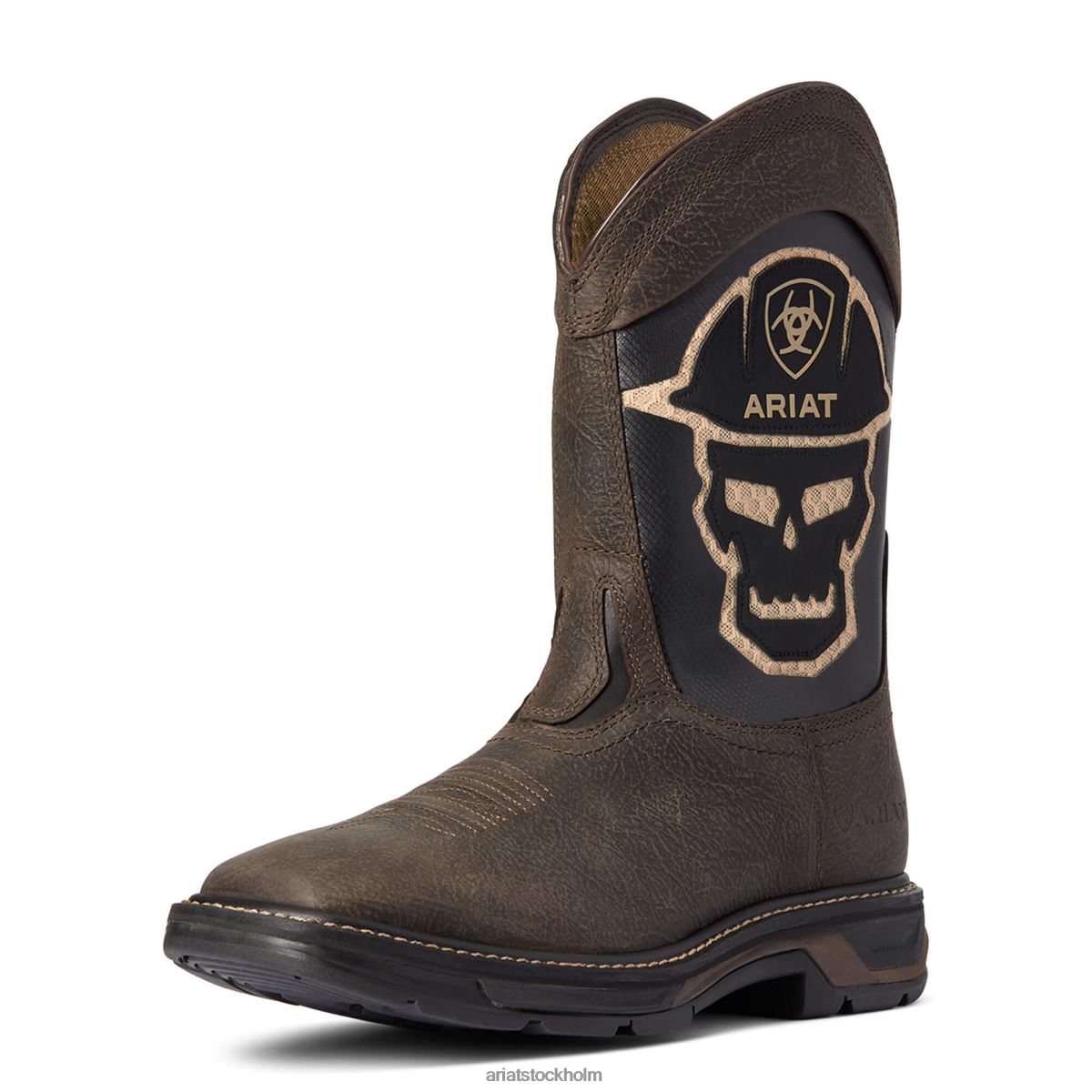 Skodon Ariat workhog xt venttek fet arbetsstövel strykkaffe män F0484357