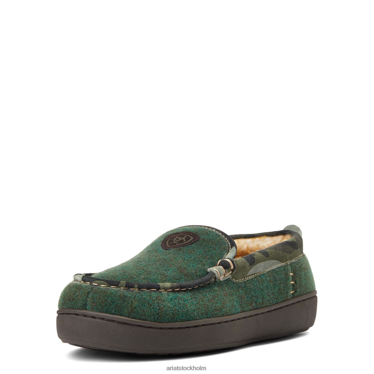 Skodon Ariat förlorad lake mockasin toffel loden män F0484464
