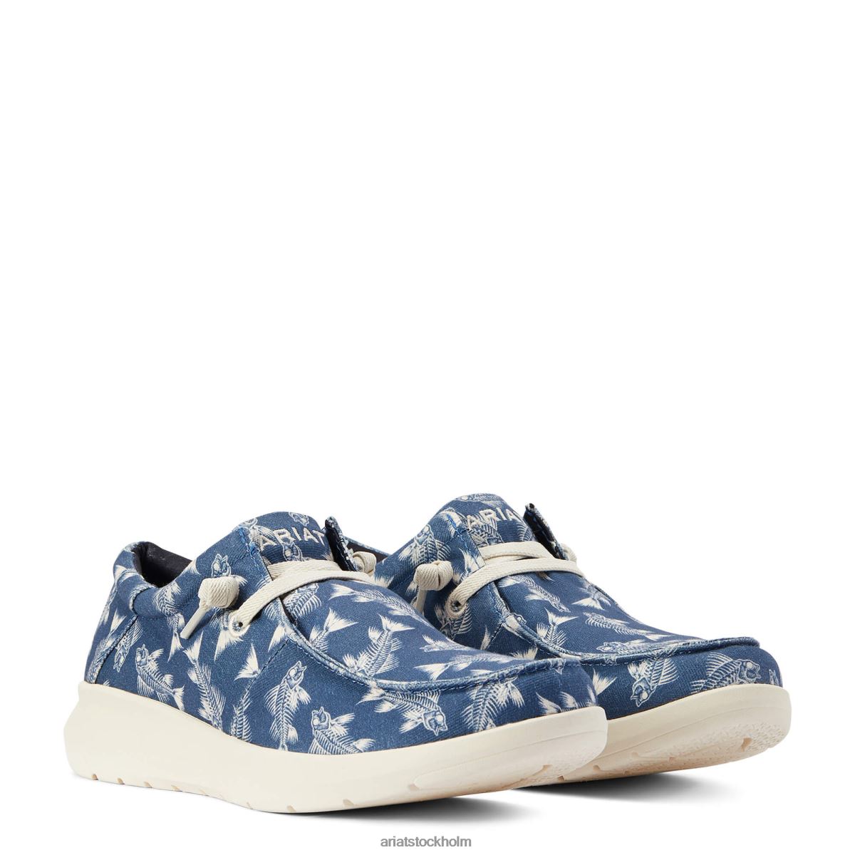 Skodon Ariat hej 1 bonefish blå män F0484435