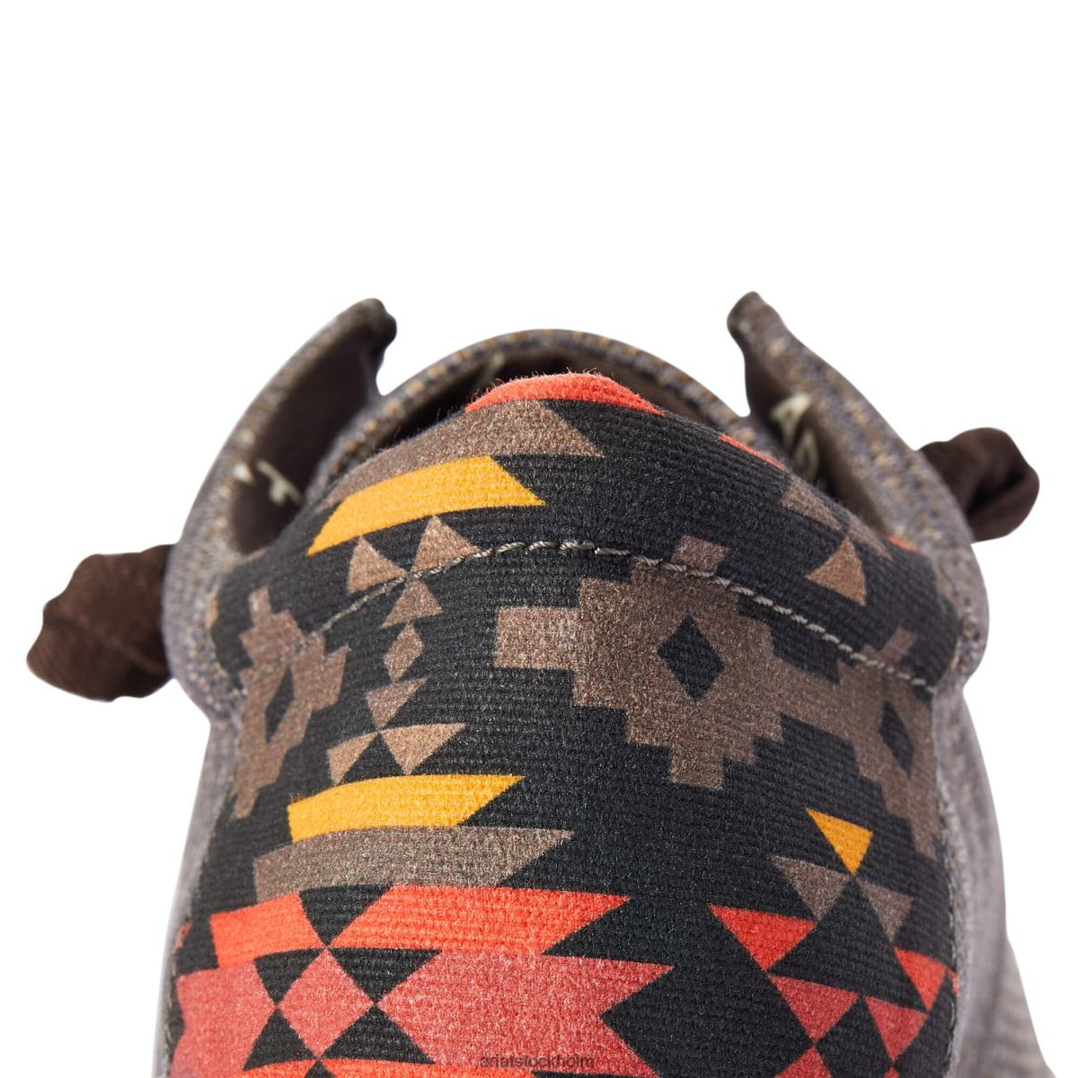 Skodon Ariat hej 1 ljungbrun/röd sydvästtryck män F0484420