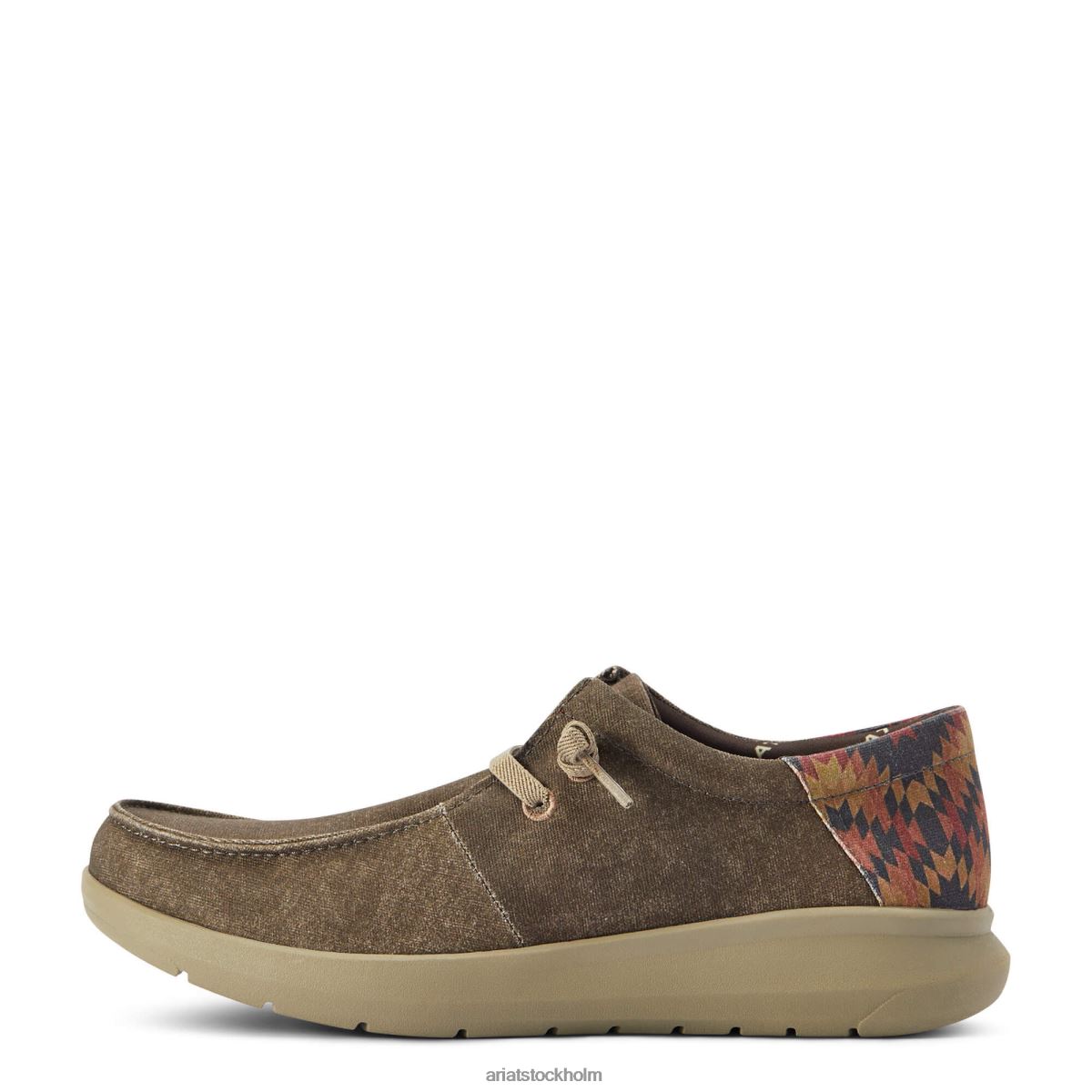 Skodon Ariat hej 2 mörkt brun/rost sydvästtryck män F0484454