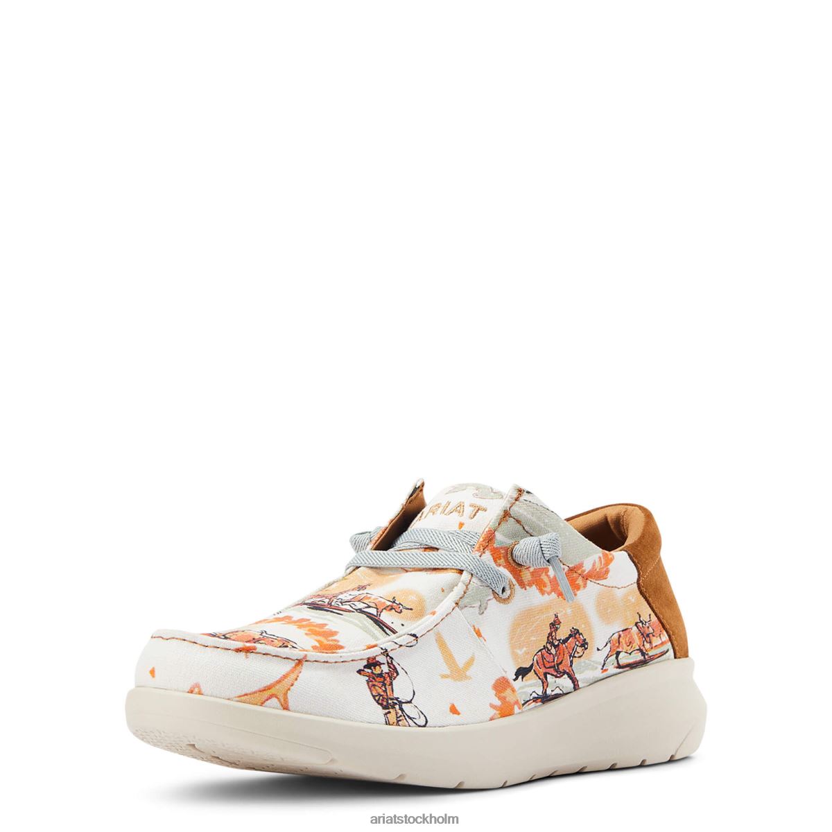 Skodon Ariat hilo western aloha surfing longhorn print män F0484450