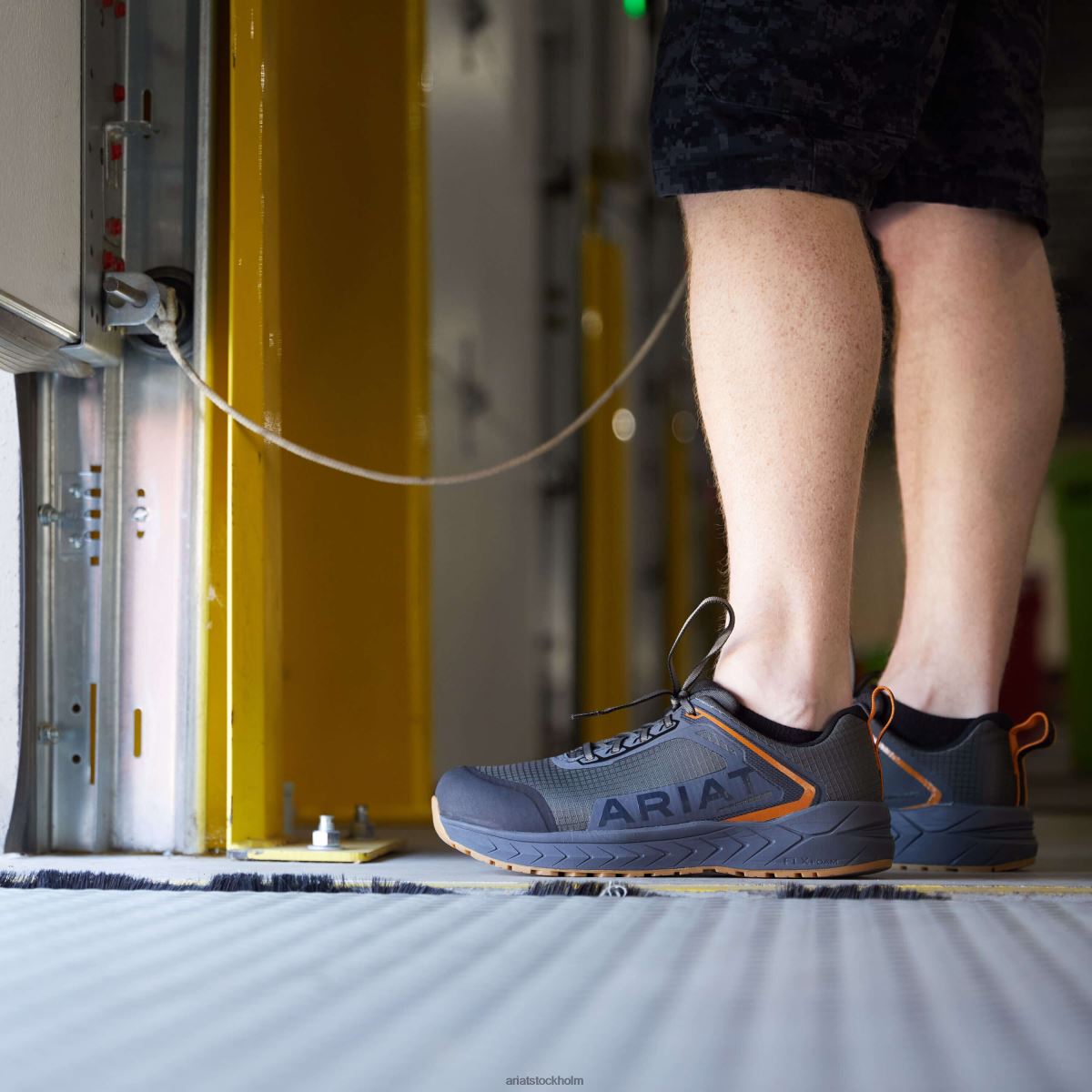 Skodon Ariat överträffa komposit tå säkerhetssko gunmetall män F0484282