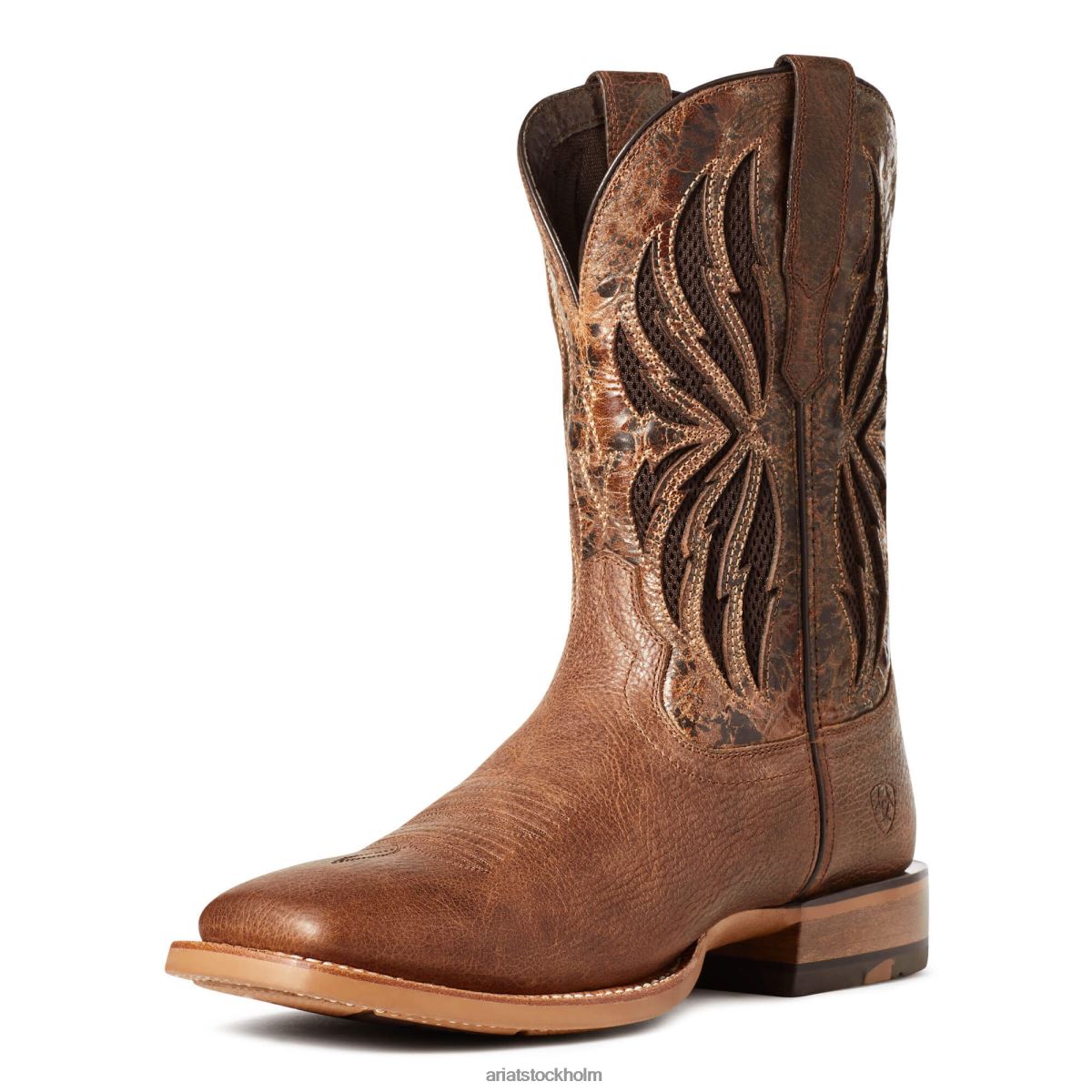 Skodon Ariat arena rekord venttek western boot toffee crunch män F048452
