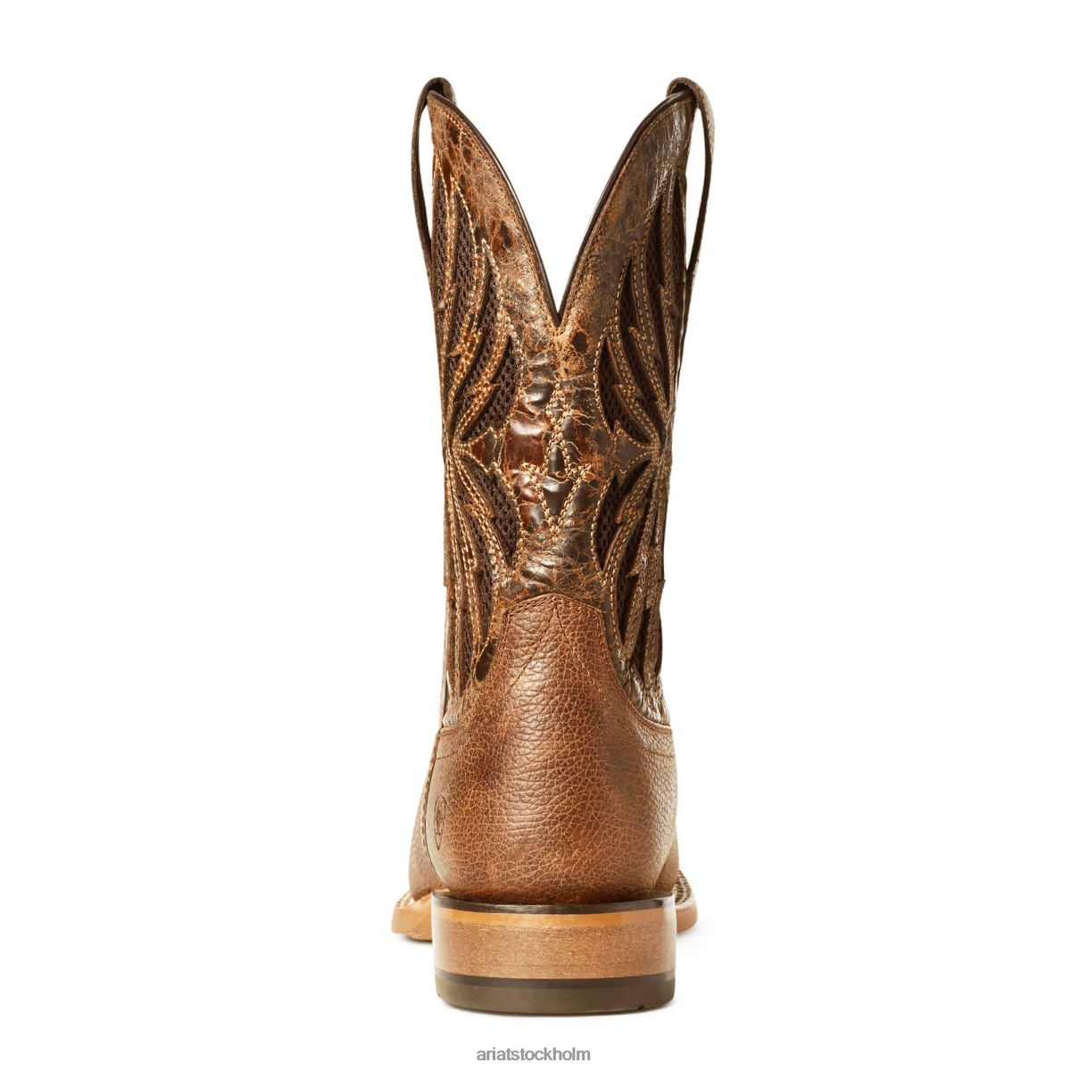 Skodon Ariat arena rekord venttek western boot toffee crunch män F048452