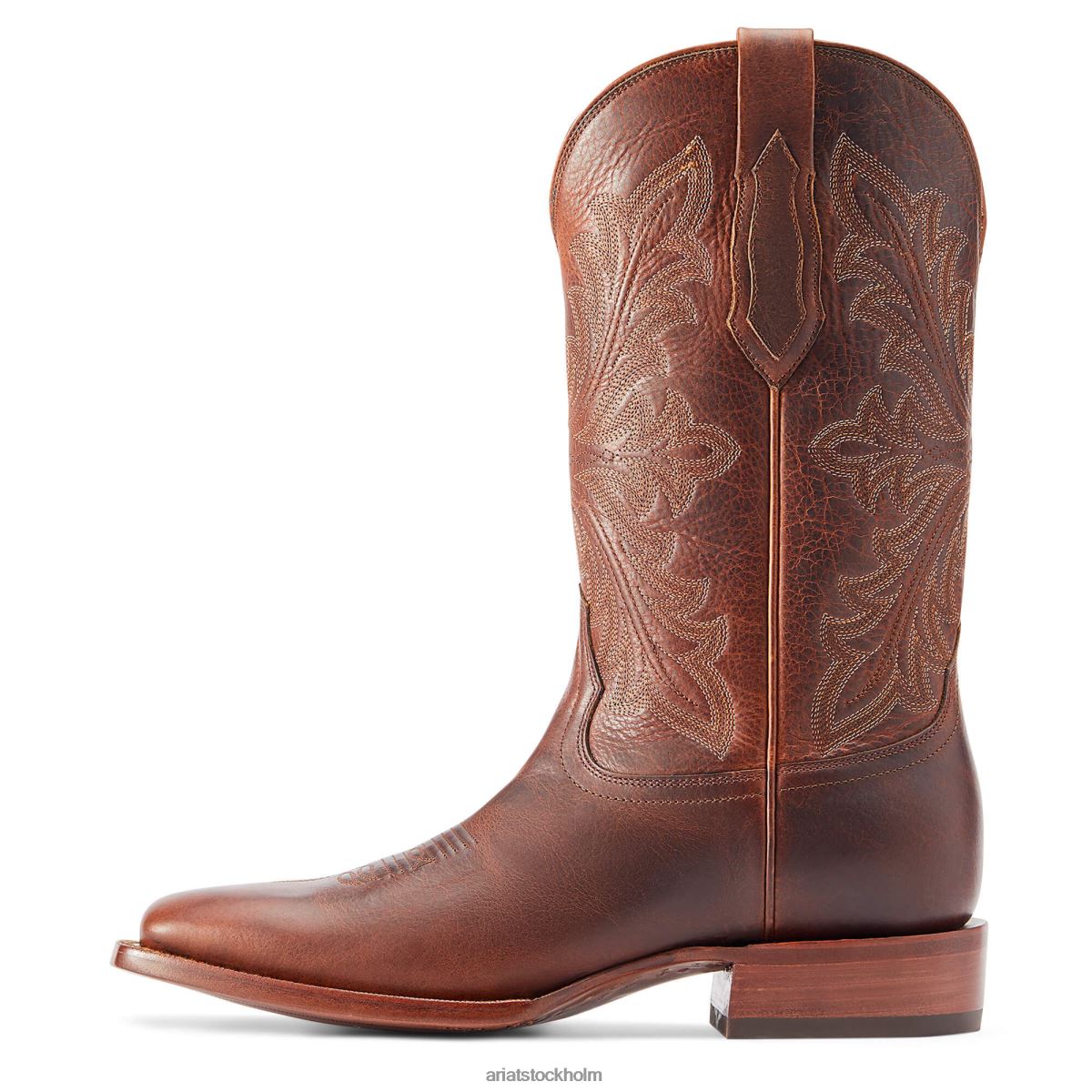 Skodon Ariat bänk gjord bassett sadelbrun bison män F0484114