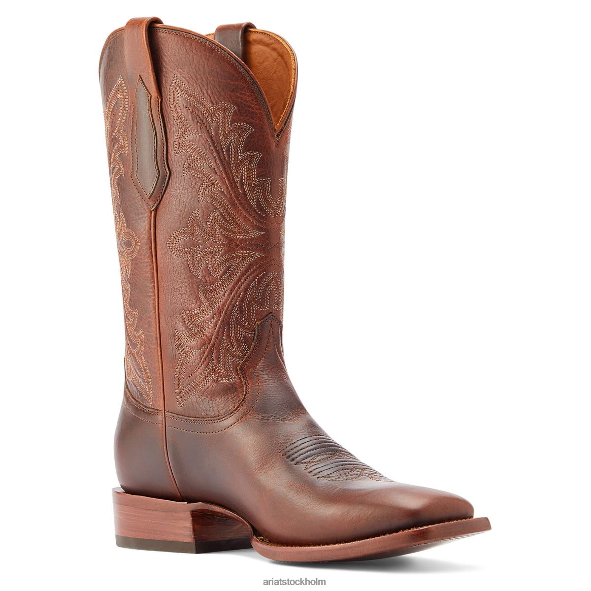 Skodon Ariat bänk gjord bassett sadelbrun bison män F0484114