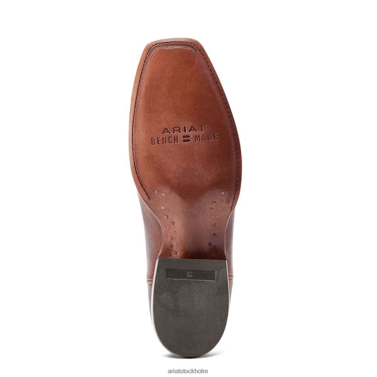 Skodon Ariat bänk gjord stilwell sadelbrun bison män F0484151