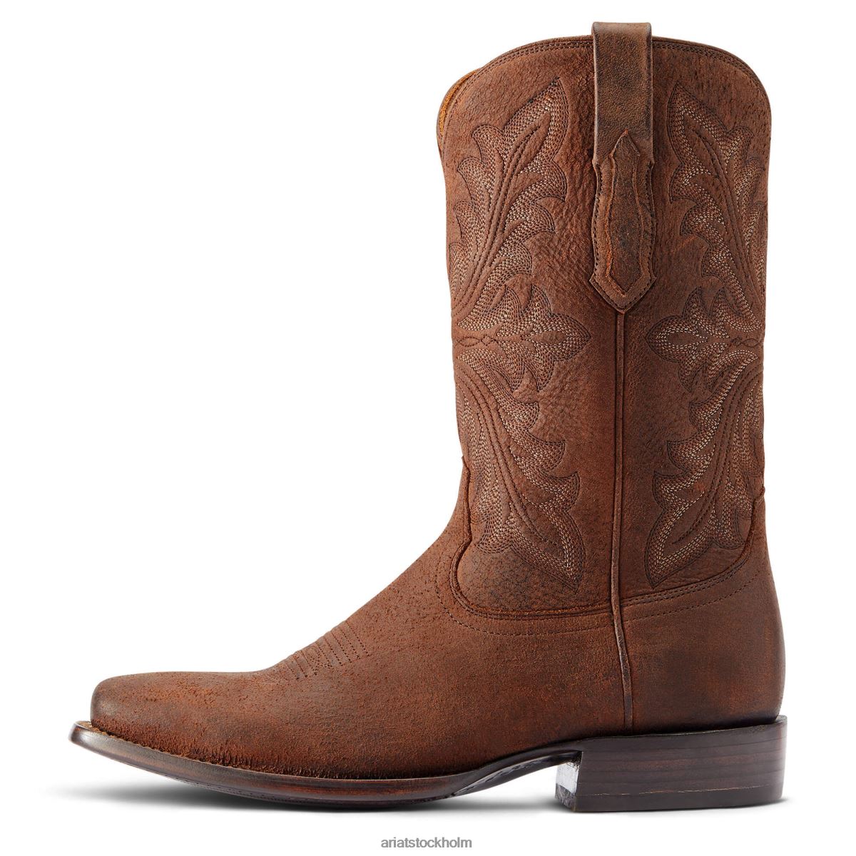 Skodon Ariat bänkgjord hårdin westernstövel hickory älg män F0484167