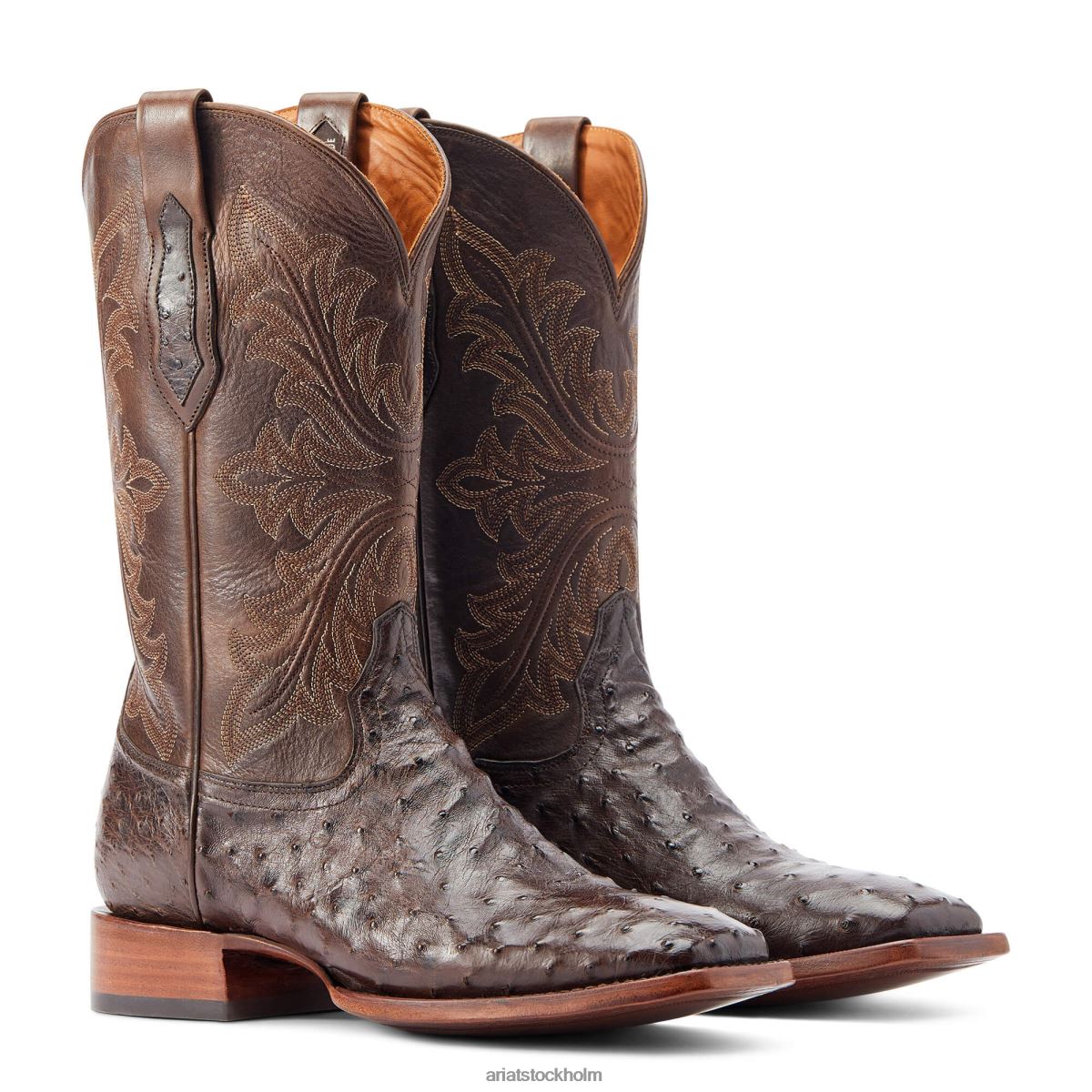 Skodon Ariat bassett espresso full quill struts män F0484149