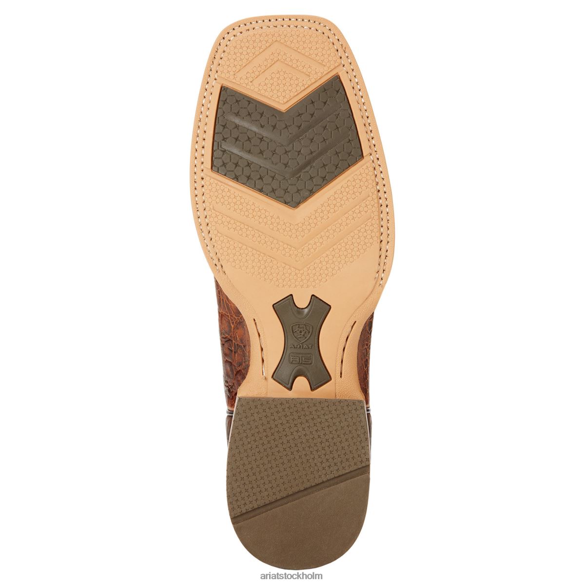 Skodon Ariat cowhand western stövel adobe lera män F048446