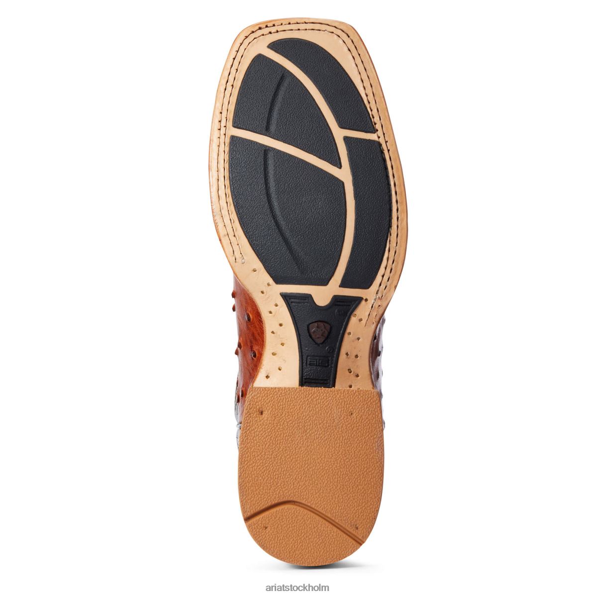 Skodon Ariat gallup westernstövel brännvin full quill struts män F0484138