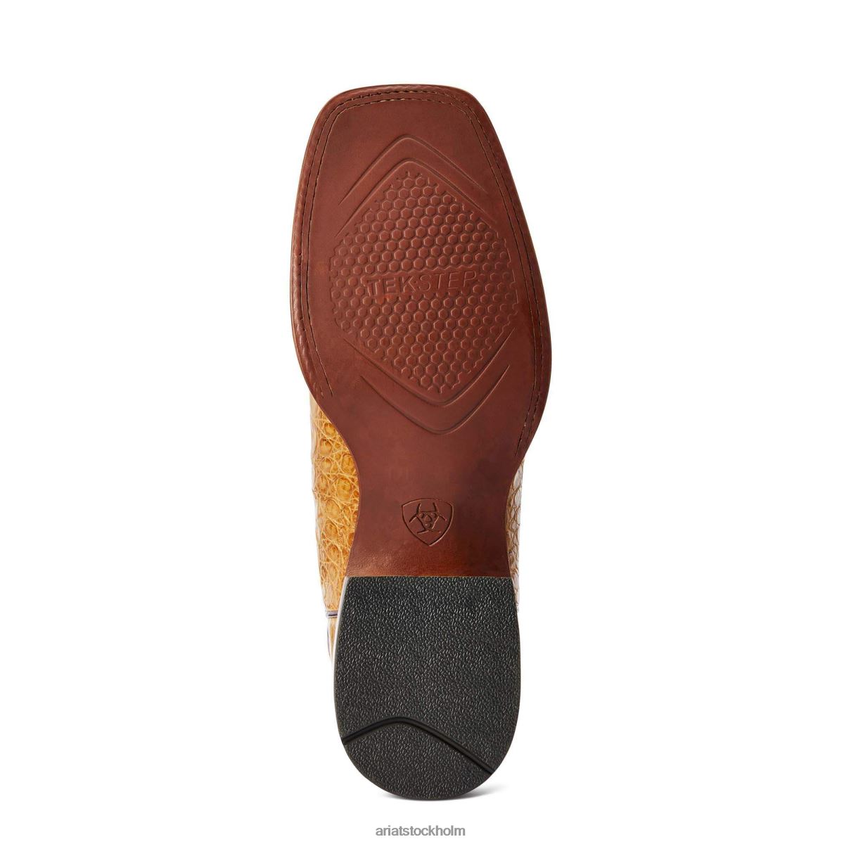 Skodon Ariat gunslinger western stövel honeycomb kajman mage män F0484134